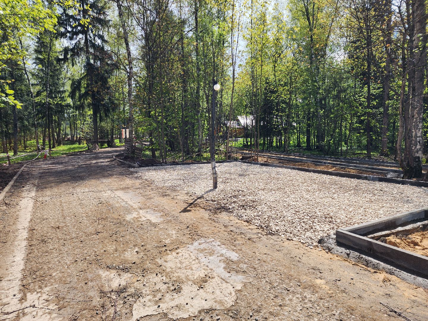 Черноголовка, благоустройство 2023, южное озеро,