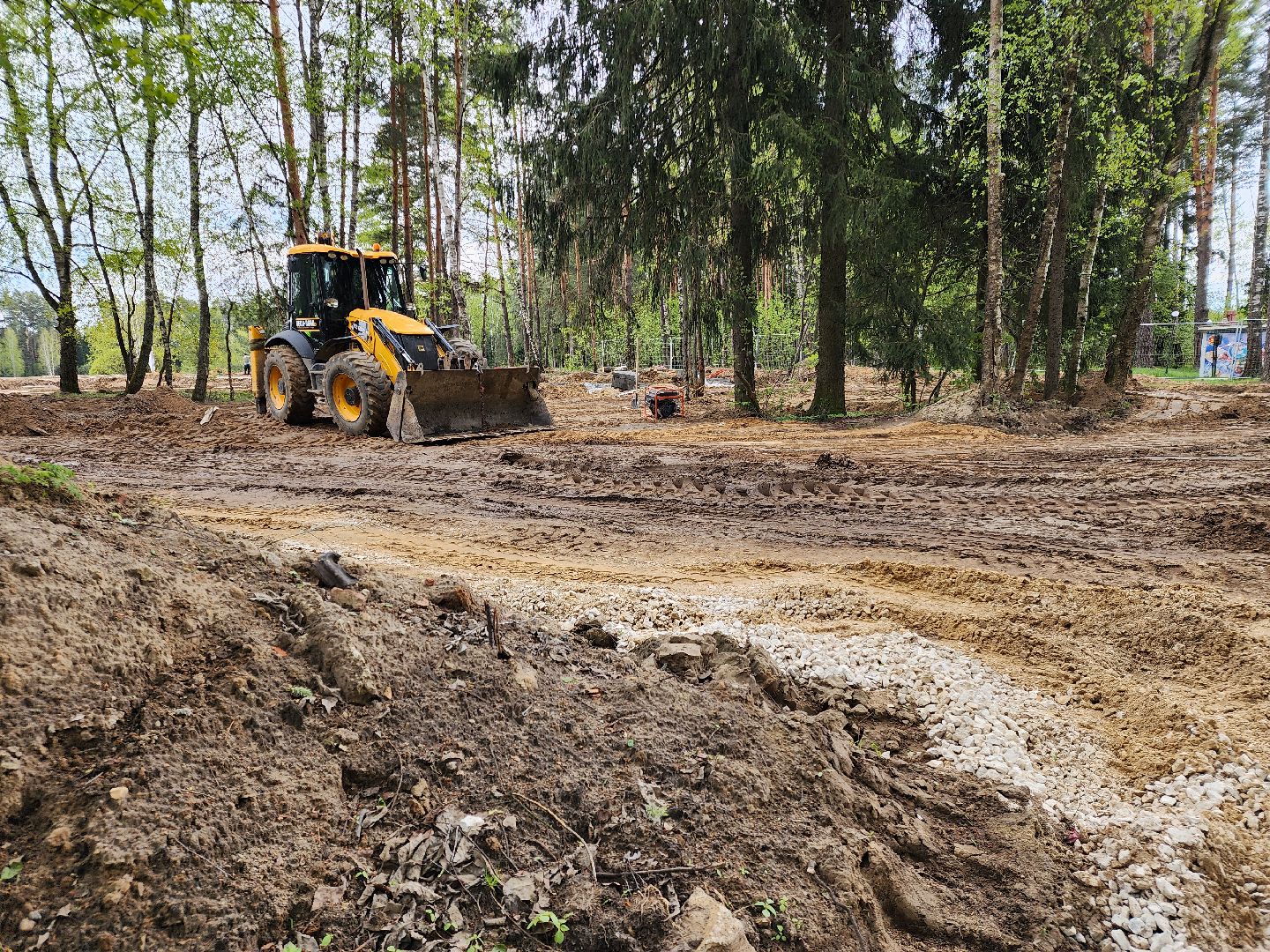 Черноголовка, благоустройство 2023, южное озеро,