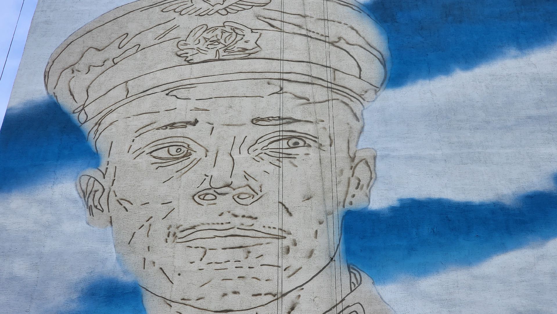 Подольск, Мурал, Художник, Виктор Талалихин,