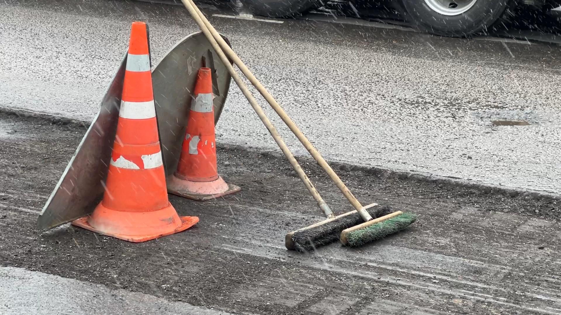 ремонт дорог, асфальтовое покрытие, дороги власихи, 1-е успенское шоссе, замена асфальта, фрезеровка дороги,