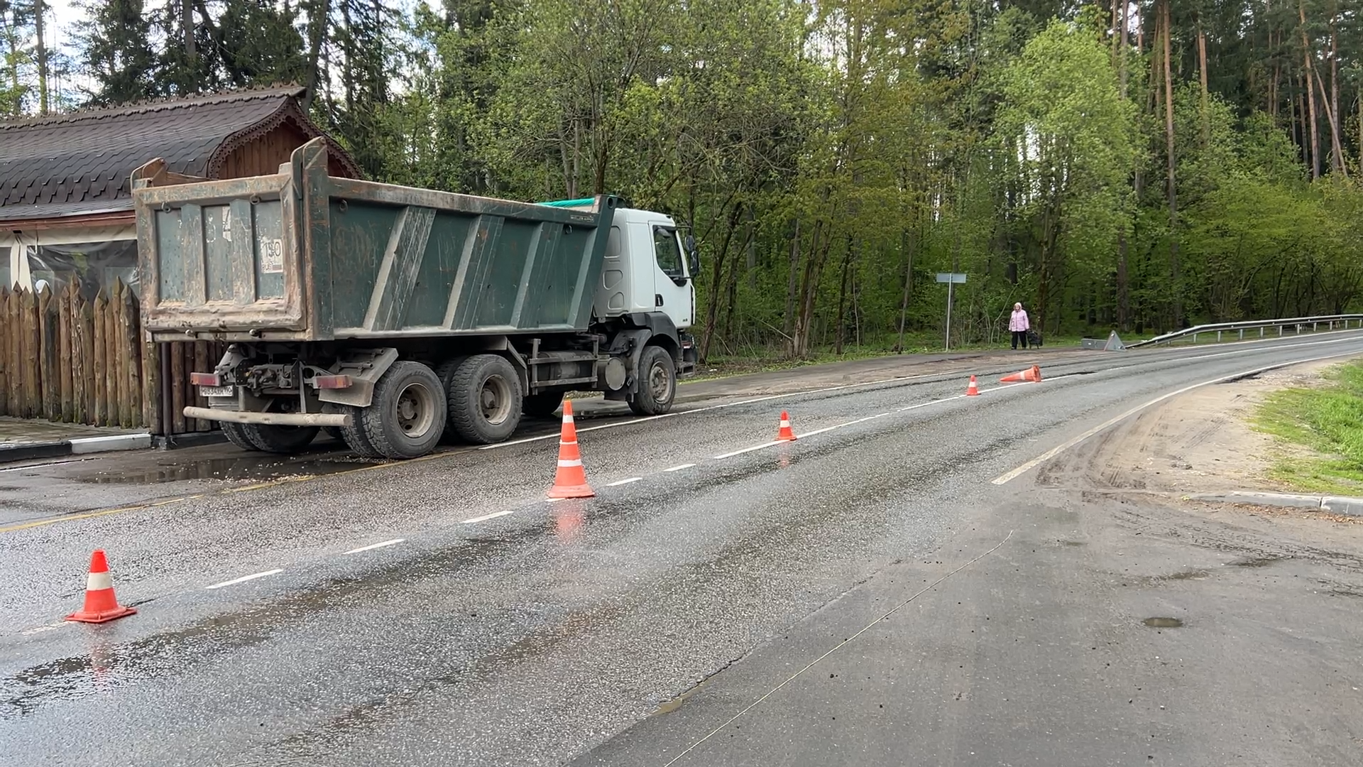 ремонт дорог, асфальтовое покрытие, дороги власихи, 1-е успенское шоссе, замена асфальта, фрезеровка дороги,