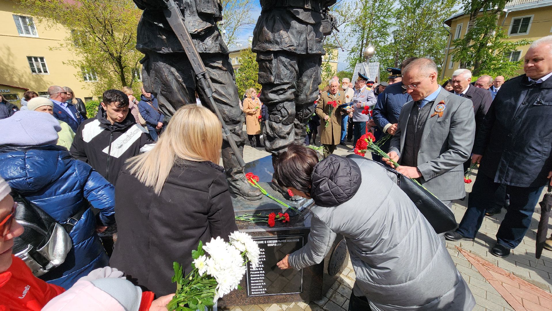 кашира, сво, герои сво, афганская война, чеченская война, памятник, аллея славы,