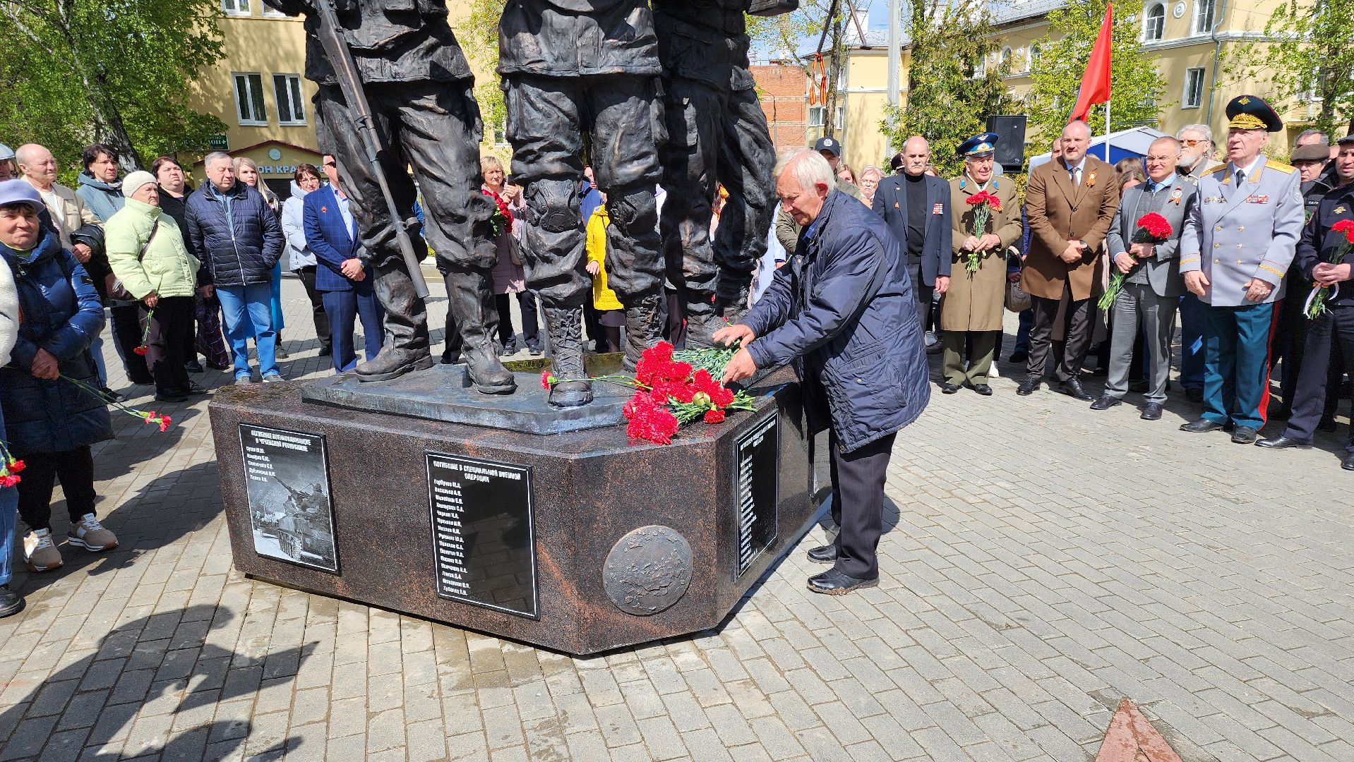кашира, сво, герои сво, афганская война, чеченская война, памятник, аллея славы,