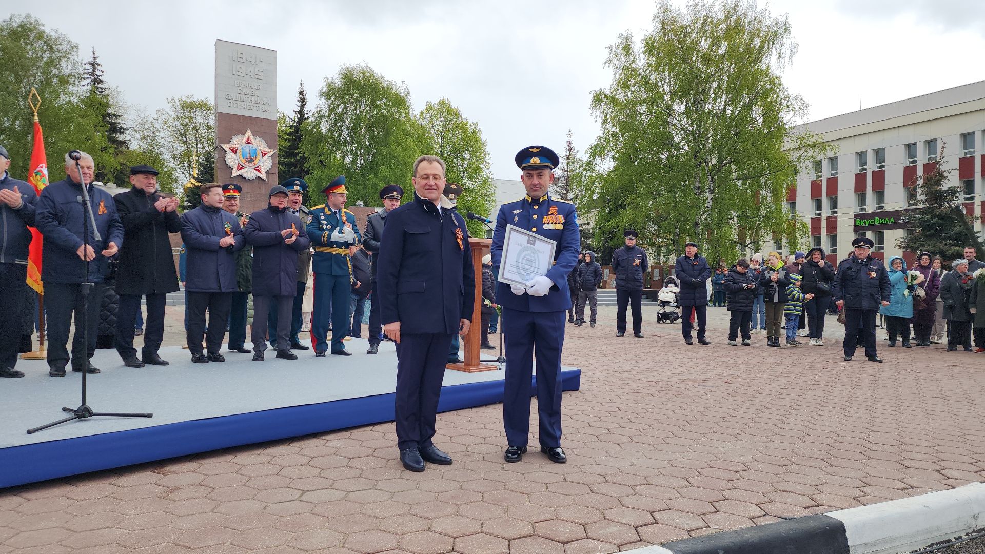 День Победы, парад Победы, площадь Победы, Ногинск, Богородский городской округ,