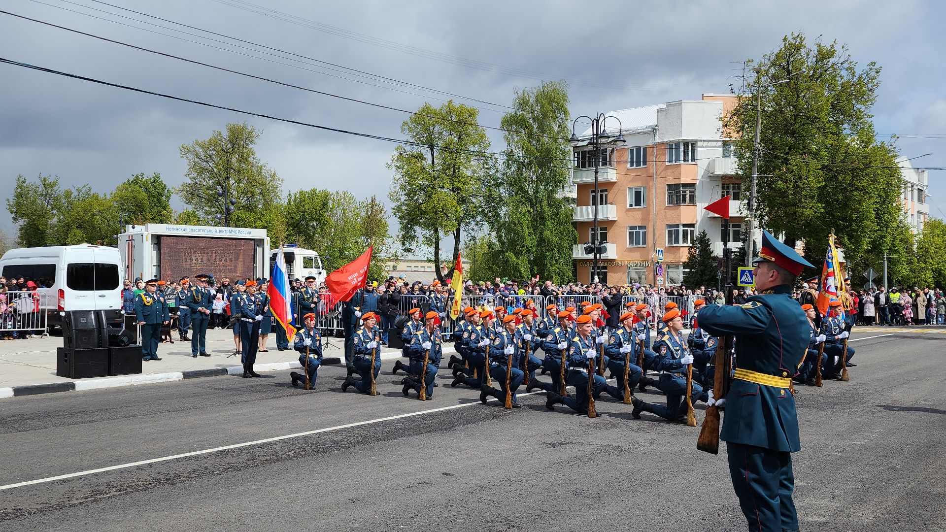 День Победы, парад Победы, площадь Победы, Ногинск, Богородский городской округ,