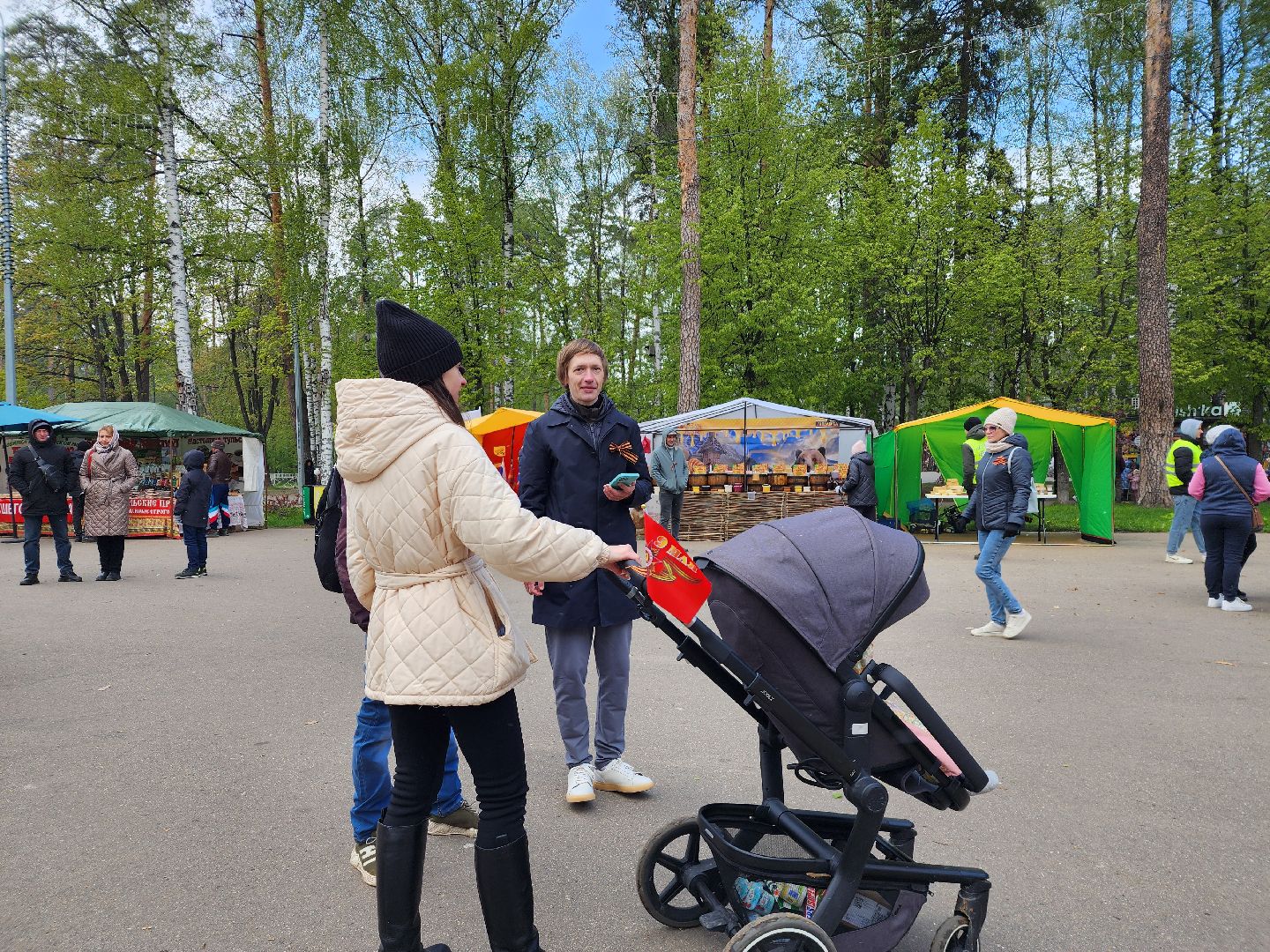День Победы, 9 мая, Центральный парк, Ногинск, Богородский городской округ,
