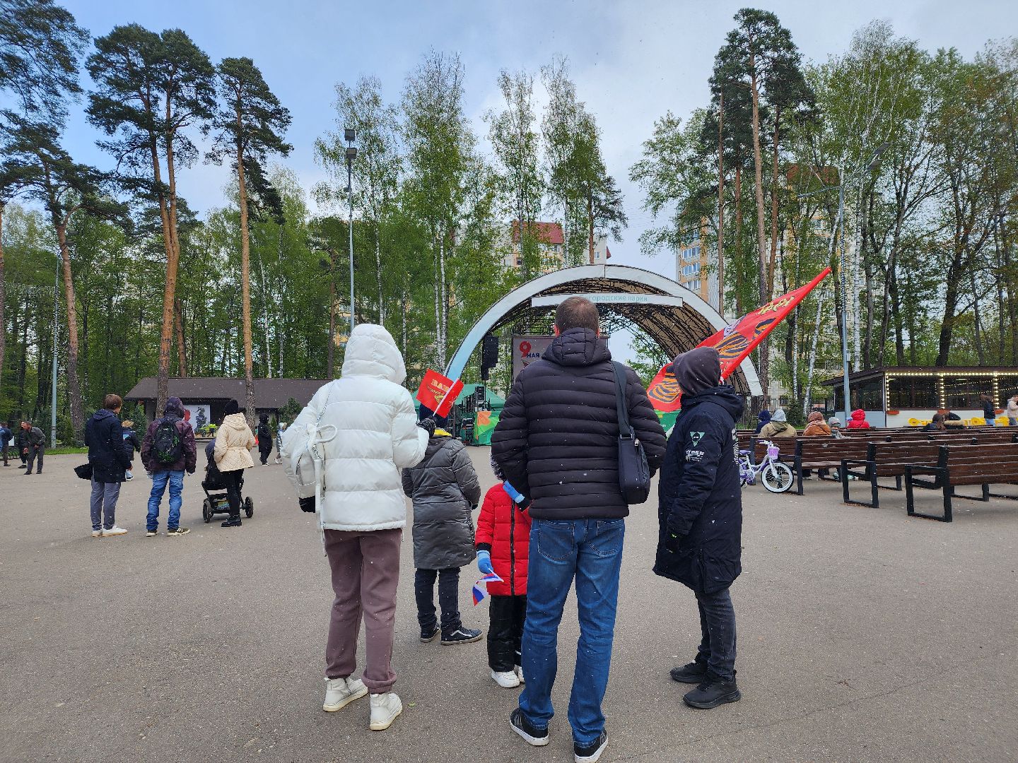 День Победы, 9 мая, Центральный парк, Ногинск, Богородский городской округ,