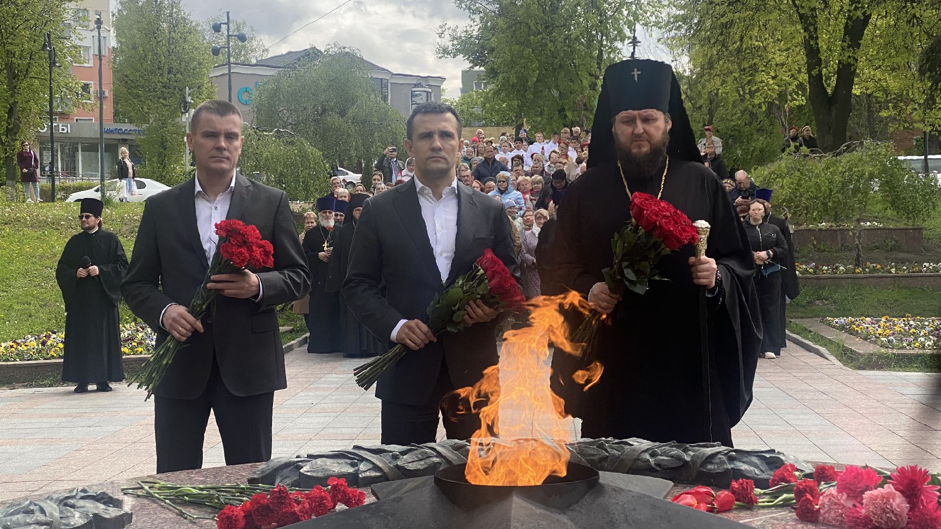 Георгий победаносец, день победы, ленинский городской округ, возложение цветов, станислав каторов,