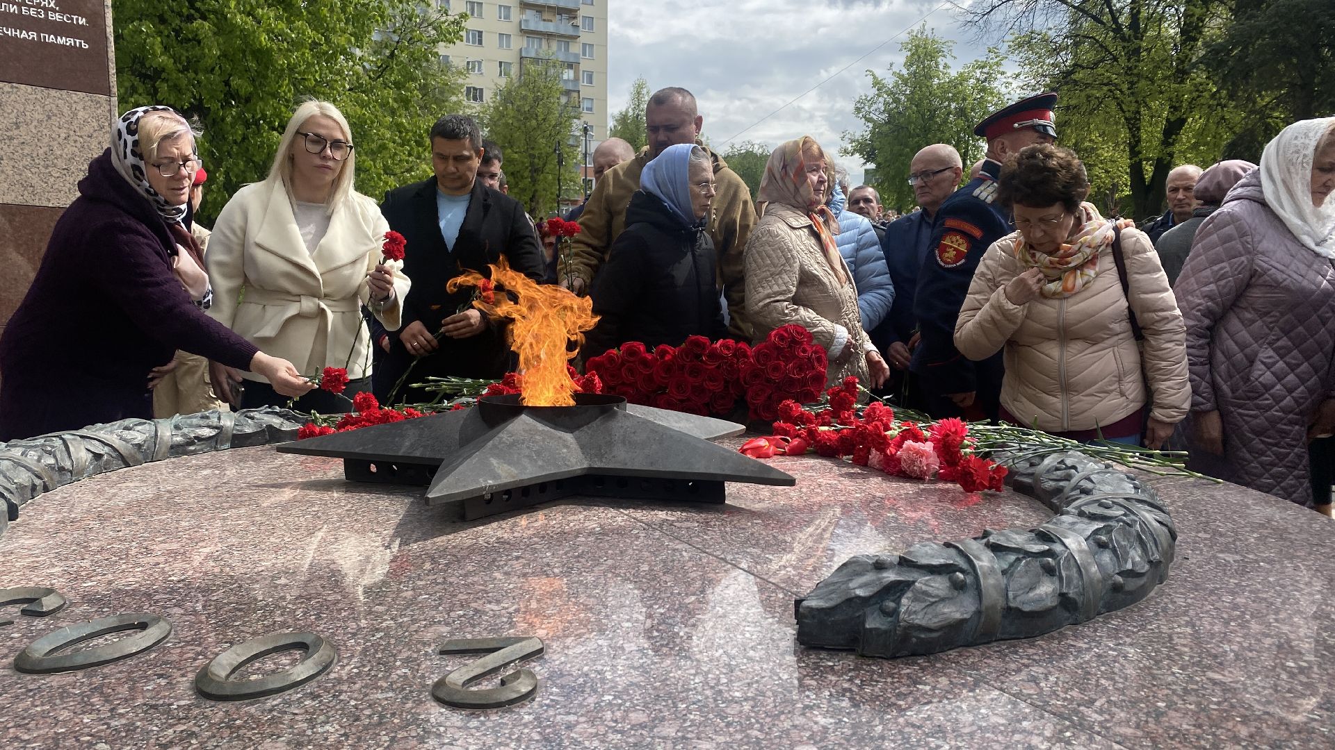 Георгий победаносец, день победы, ленинский городской округ, возложение цветов, станислав каторов,