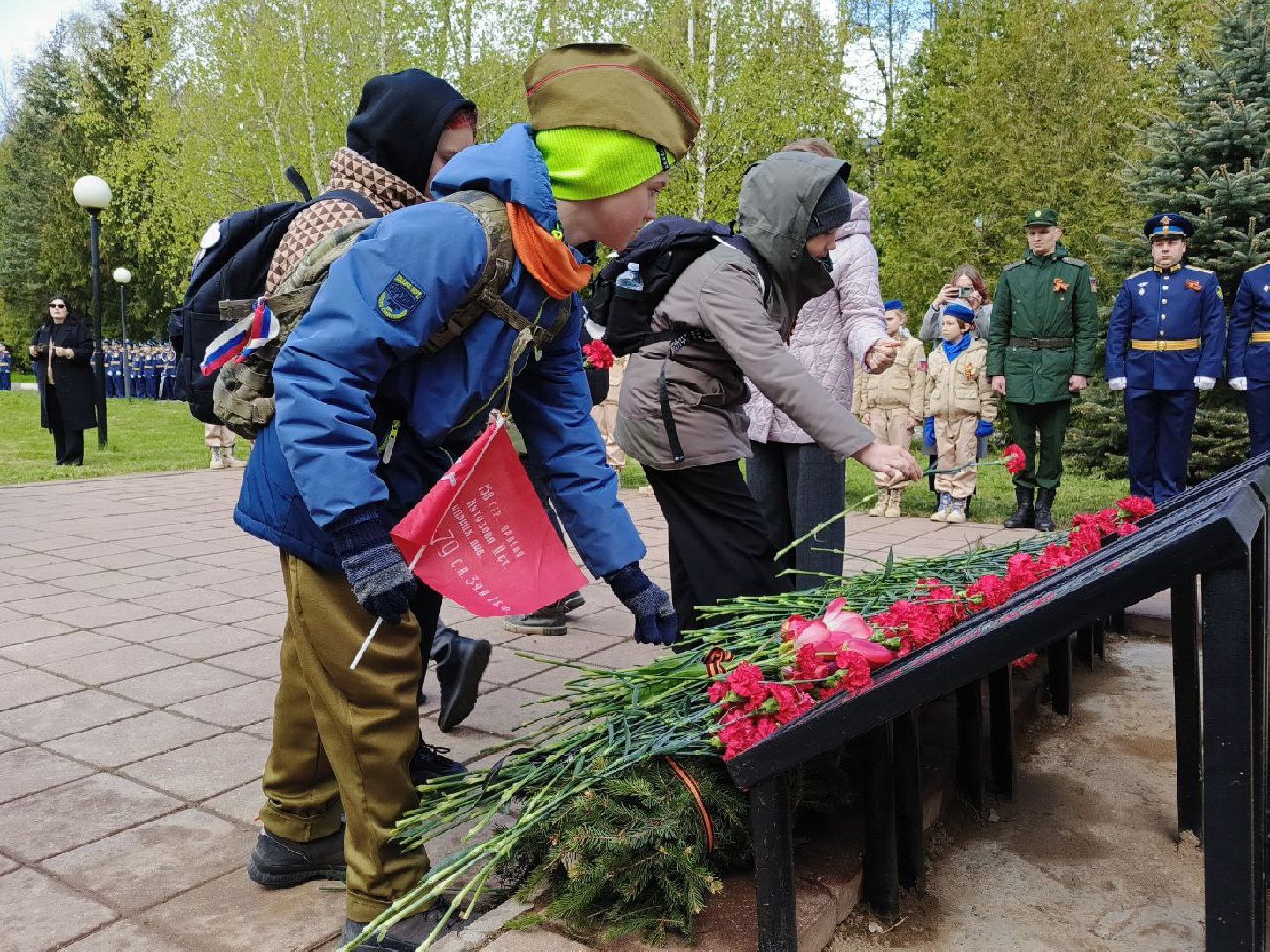 Солнечногорск, возложение цветов, день победы, 9 мая, жители,