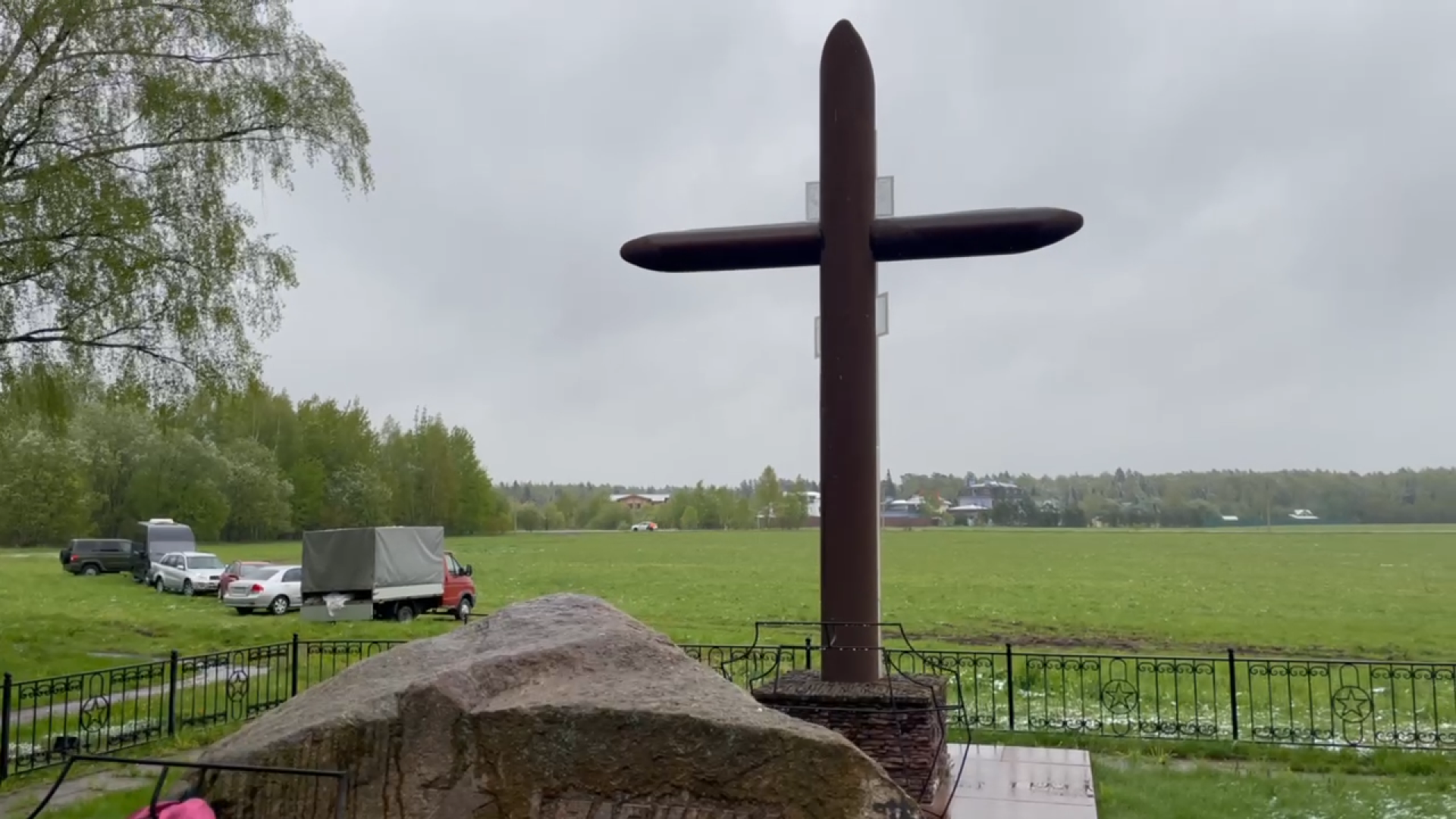 братская могила, оборона Москвы, великая отечественная война, деревня Палицы, контрнаступление под москвой,