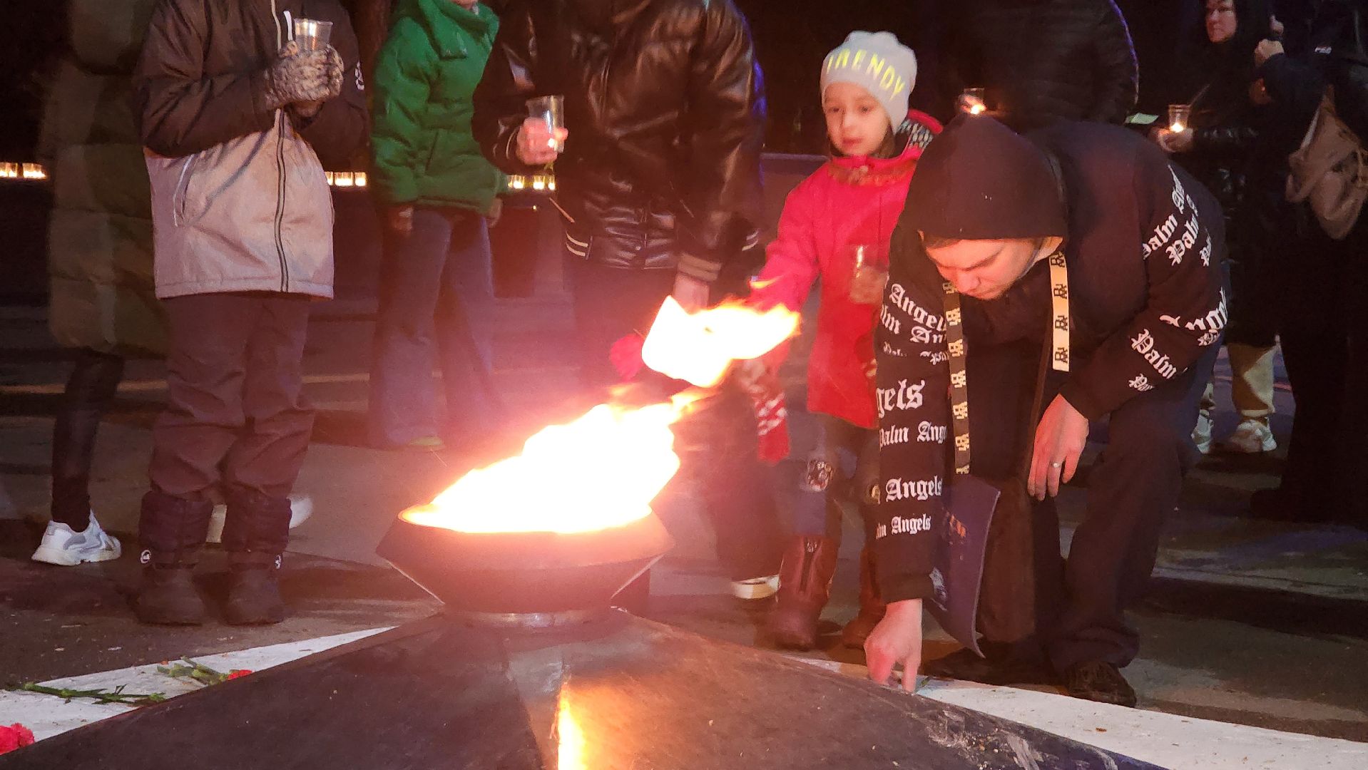 свеча победы, протвино, рубеж обороны, день победы, ВОВ,