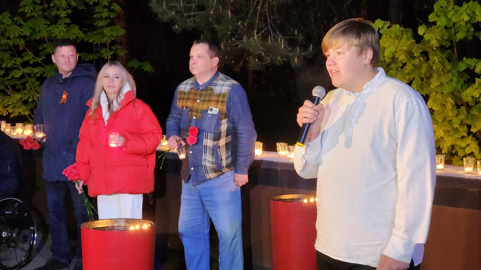 свеча победы, протвино, рубеж обороны, день победы, ВОВ,