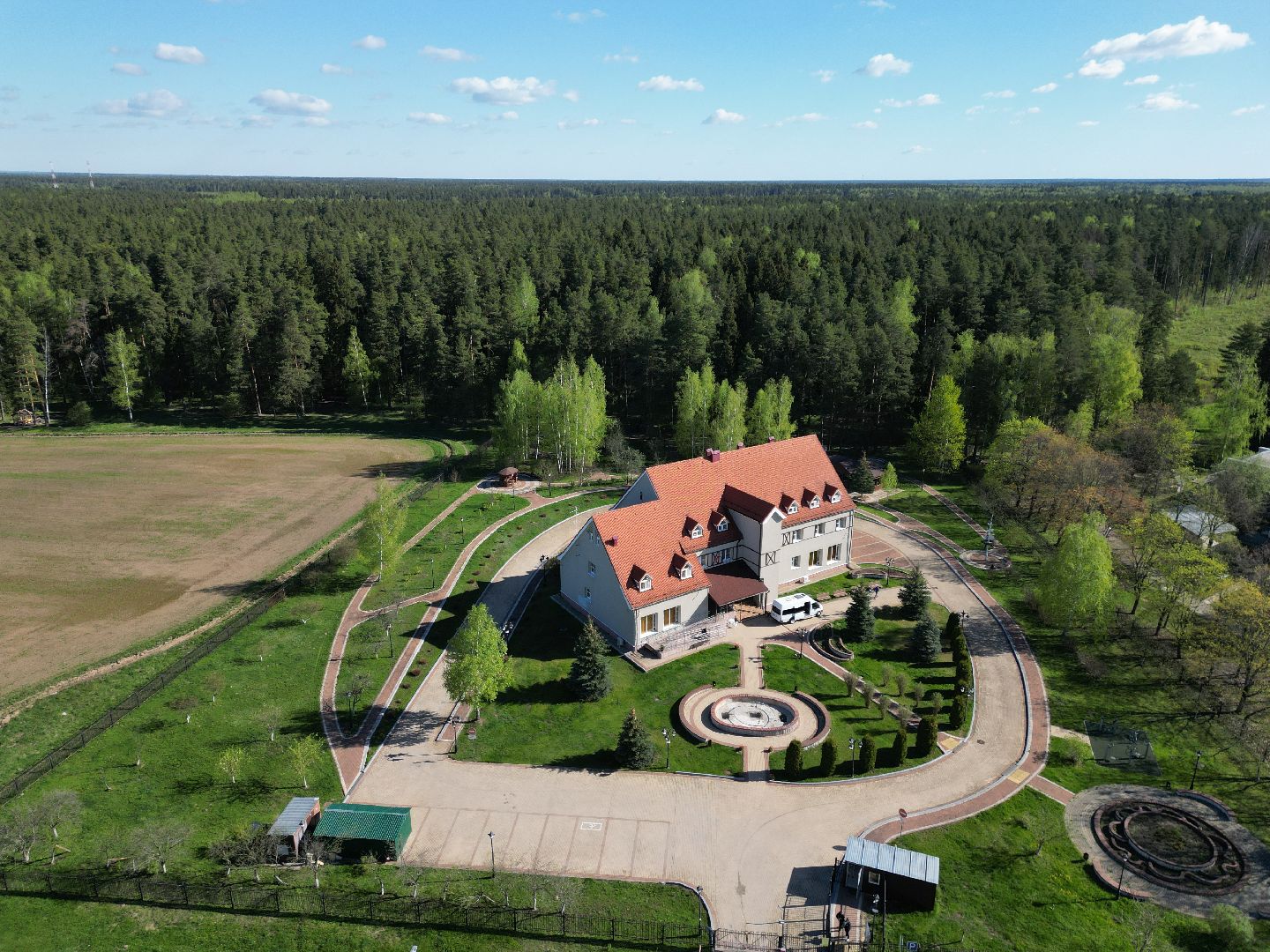 видео с коптера, пансионат, черноголовка,