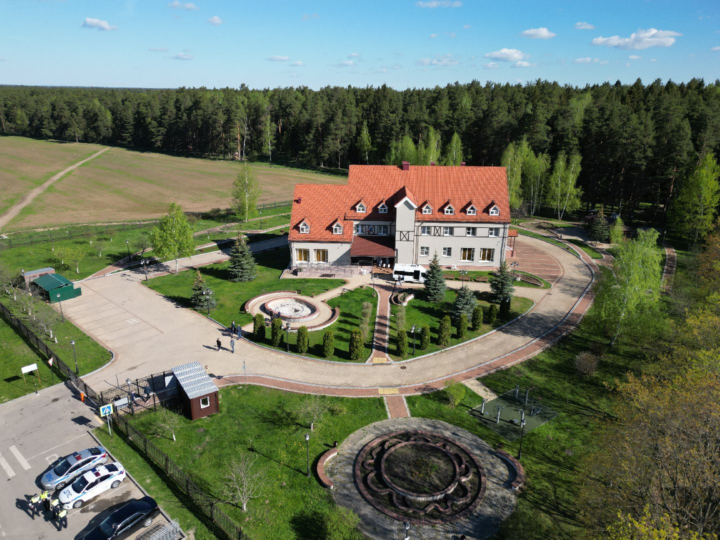 видео с коптера, пансионат, черноголовка,