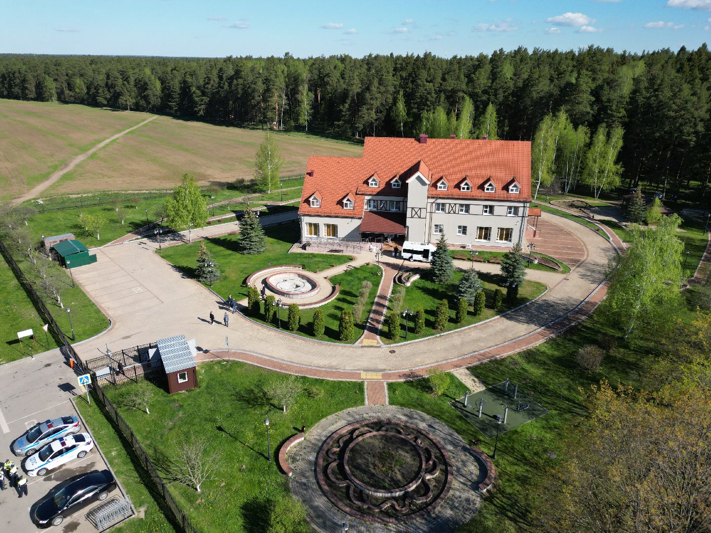 видео с коптера, пансионат, черноголовка,