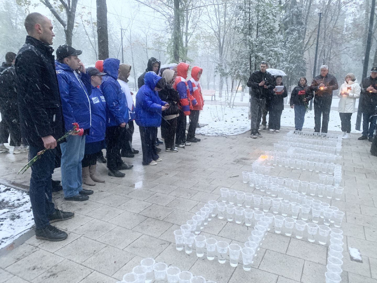 Балашиха, Подмосковье, День Победы, свеча памяти, патриотическая акция, волонтеры подмосковья,