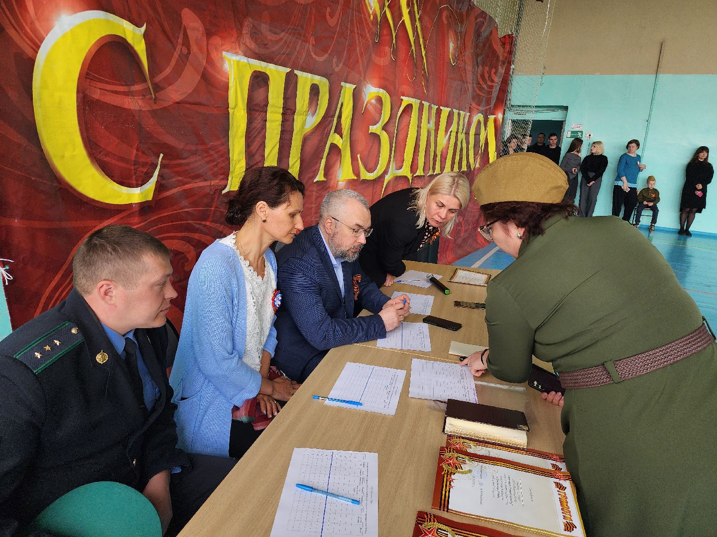 серпухов, поселок оболенск, смотр строя и песни, оболенская школа, день победы,