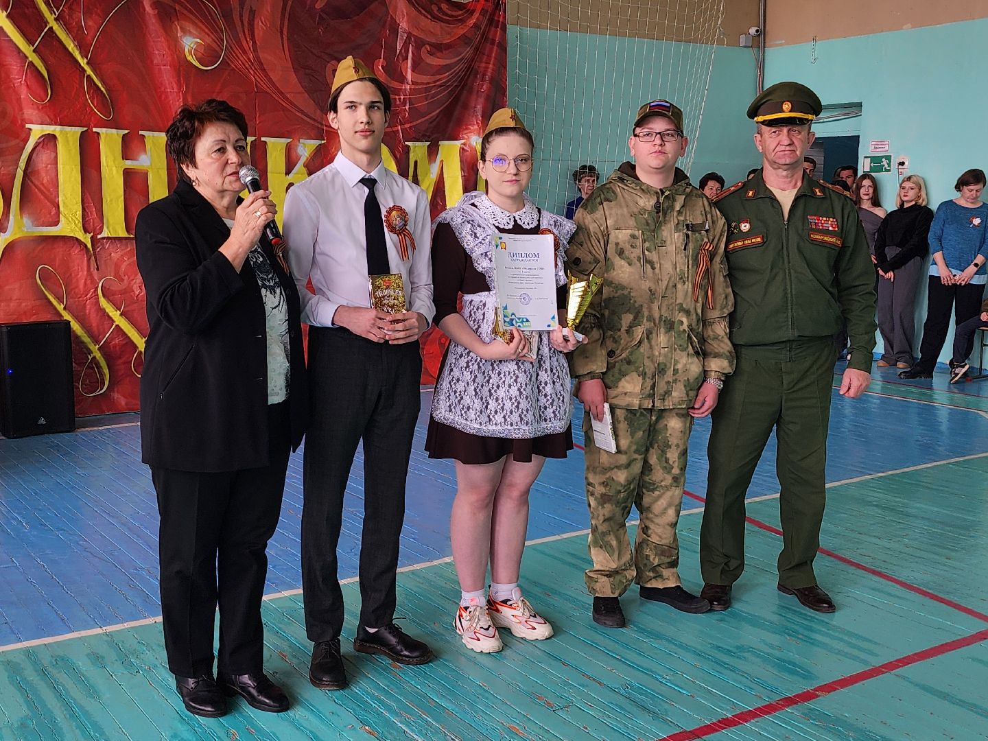 серпухов, поселок оболенск, смотр строя и песни, оболенская школа, день победы,