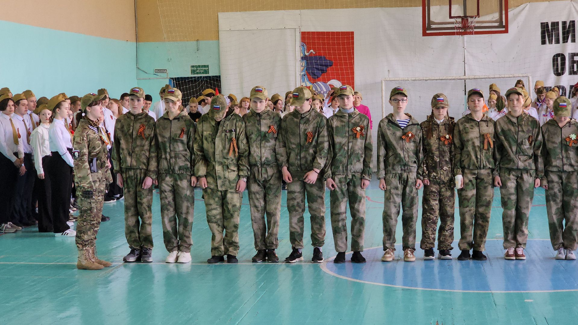 серпухов, поселок оболенск, смотр строя и песни, оболенская школа, день победы,