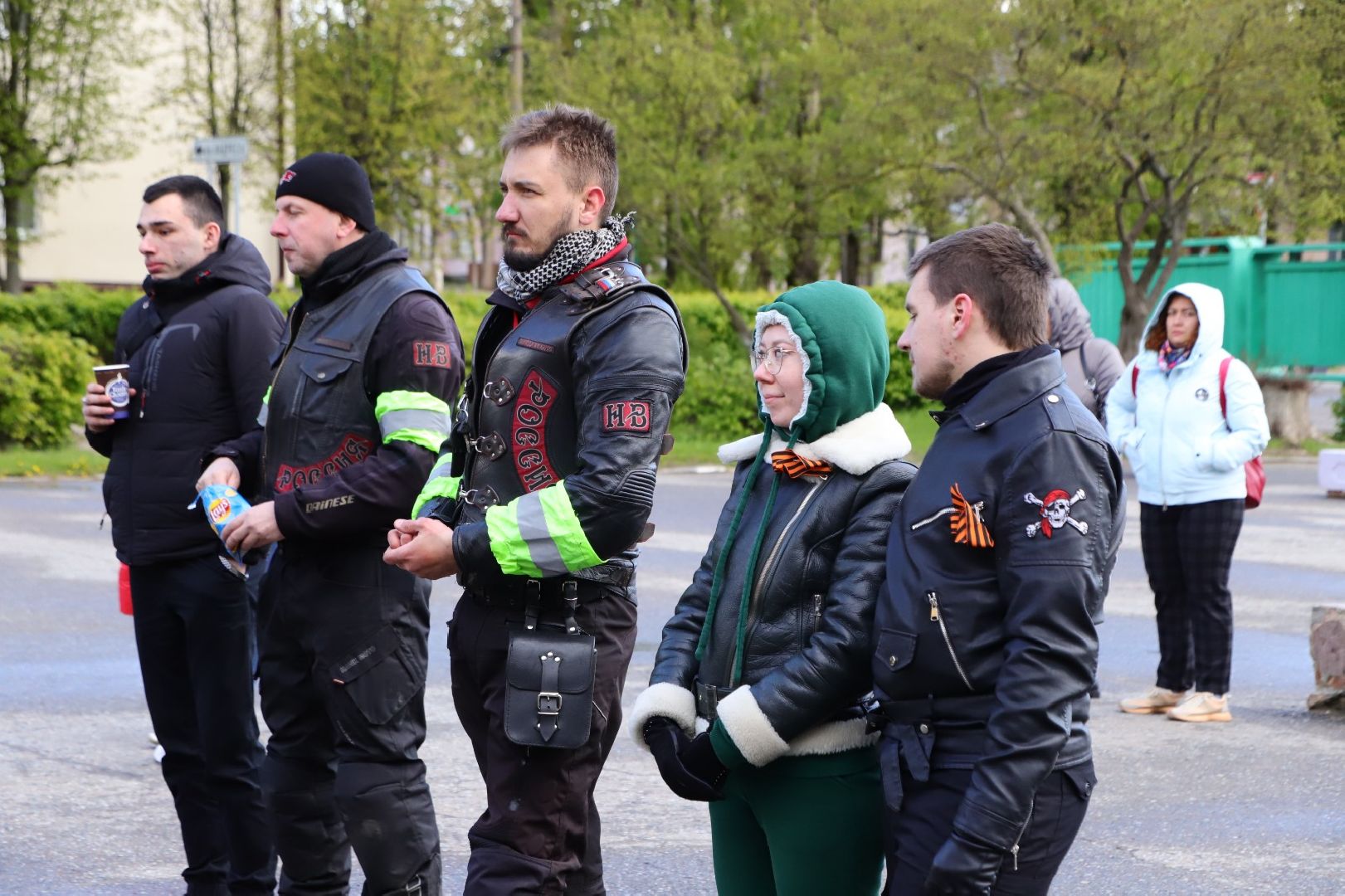 воскресенск, мотоциклисты, ночные волки, мотосезон, день победы, 9 мая,