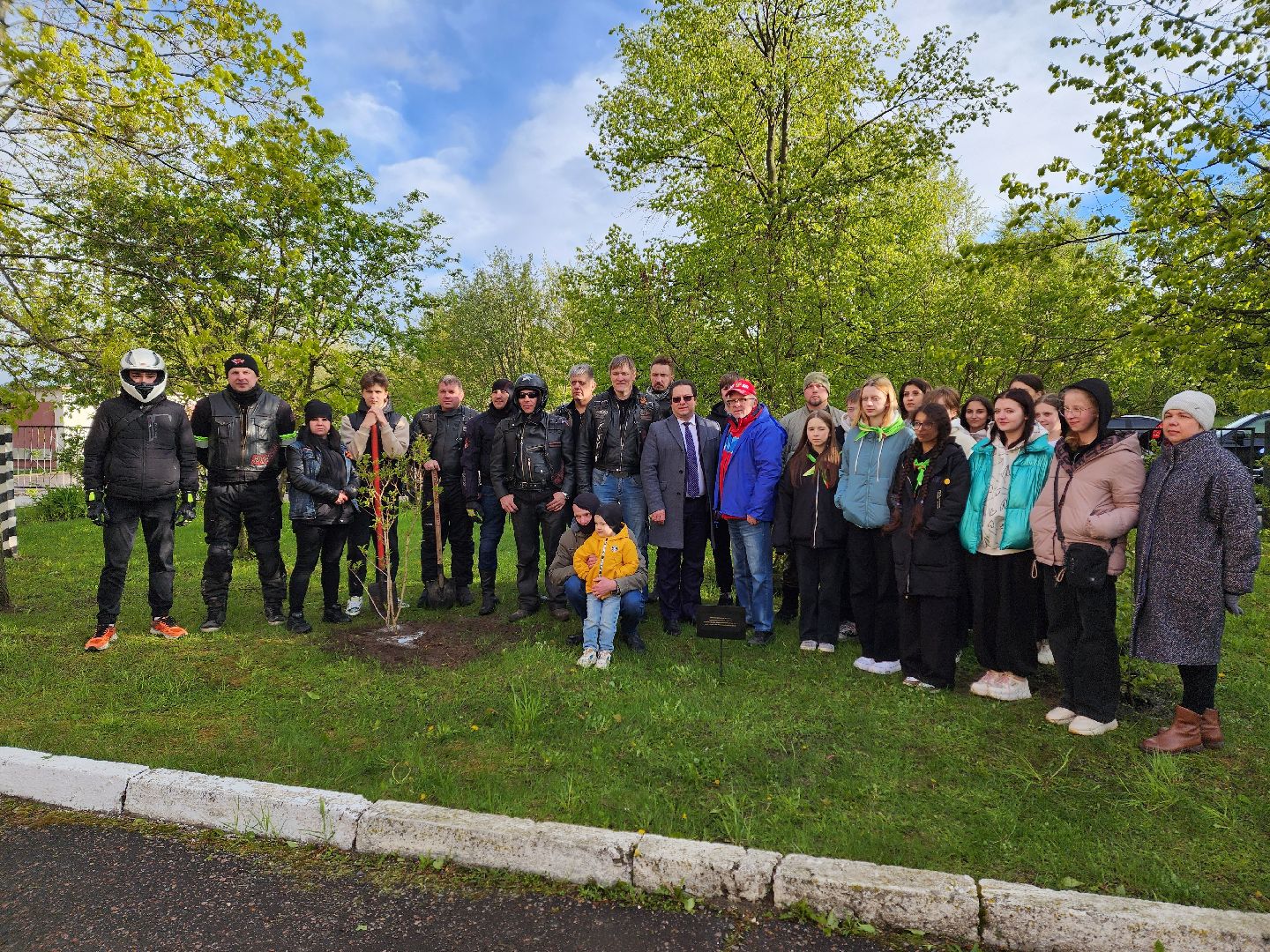 воскресенск, мотоциклисты, ночные волки, мотосезон, день победы, 9 мая,