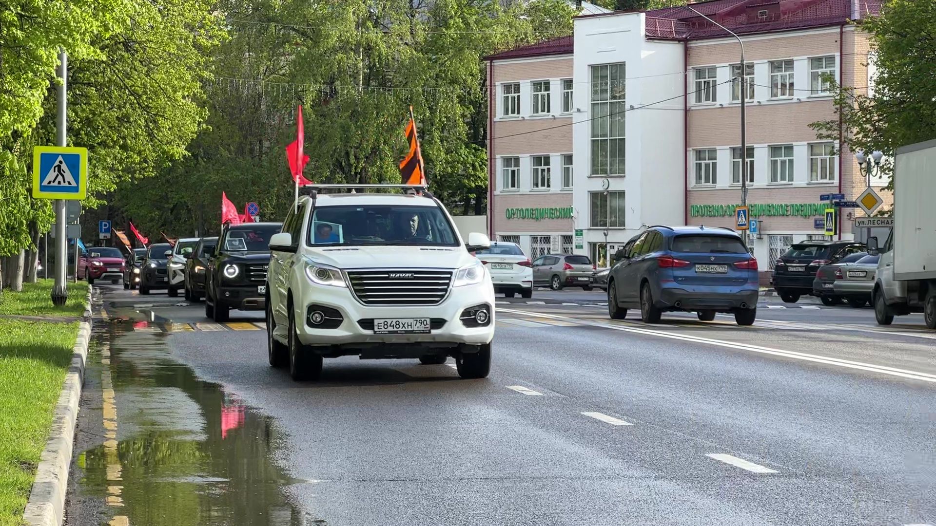 Реутов, день победы, я помню, я горжусь, автопробег, бессмертный полк,
