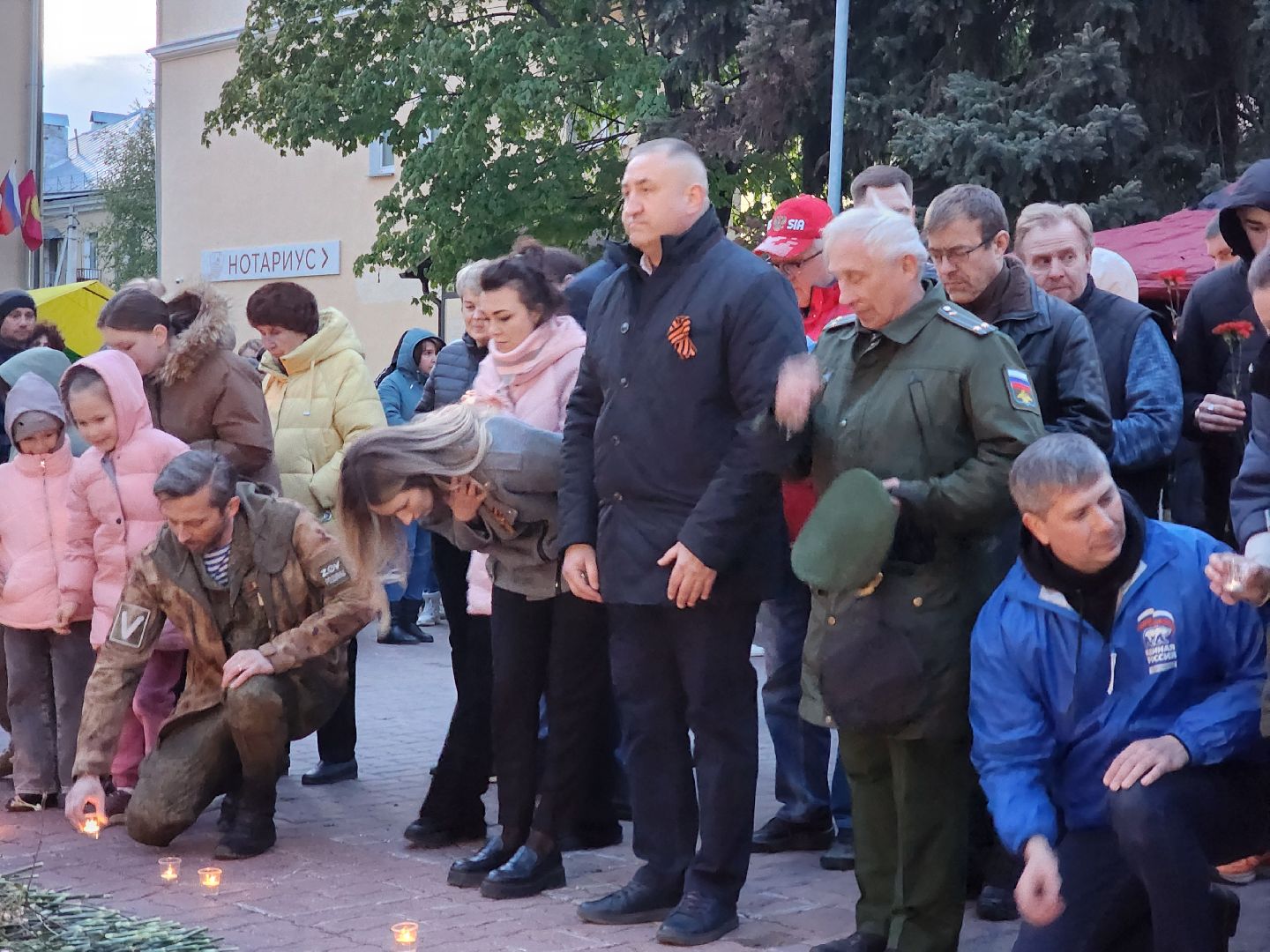 воскресенск, день победы, свеча памяти, 9 мая, великая отечественная война,