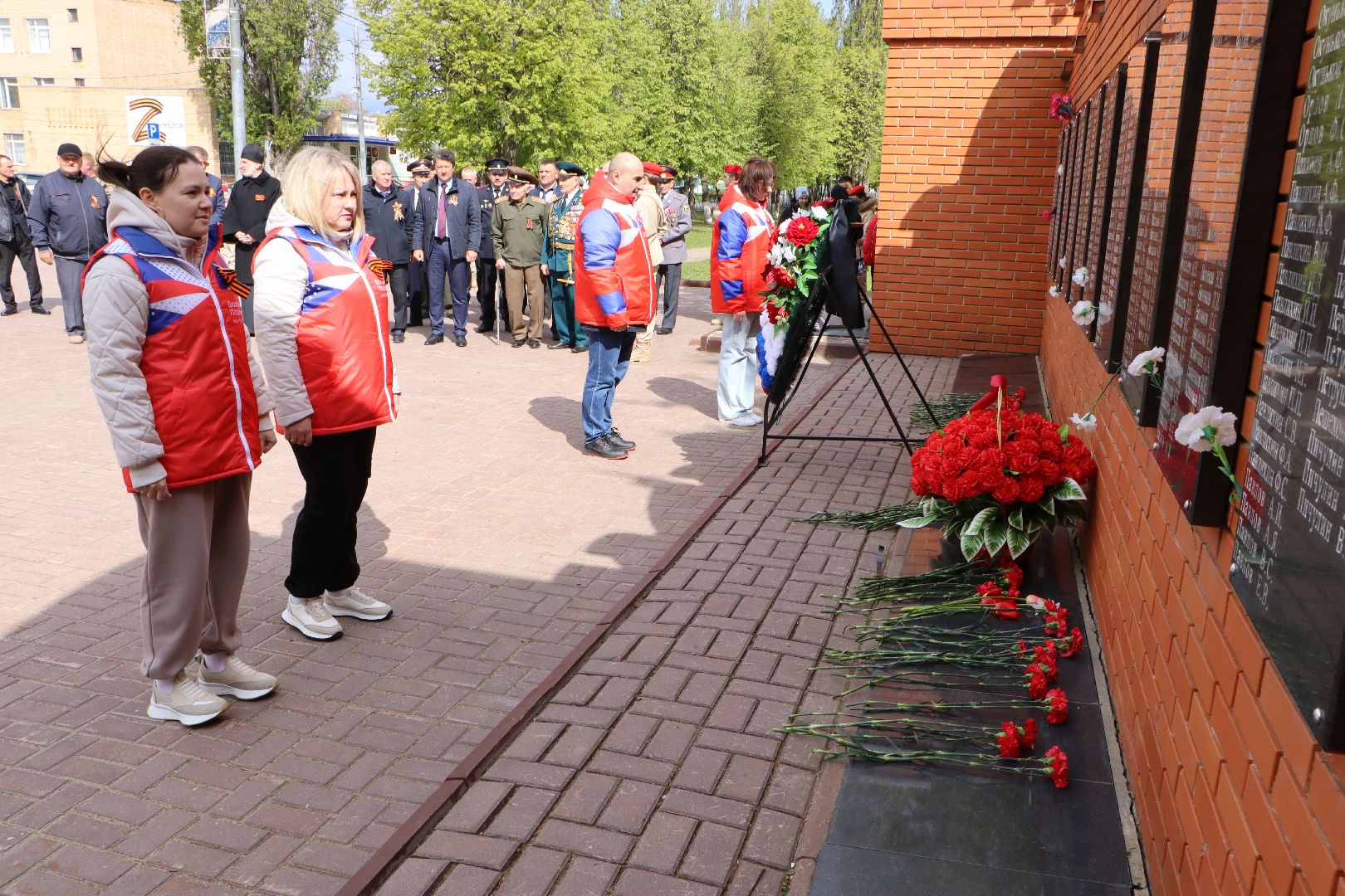 День Победы, 9 мая, Серебряные Пруды, Дмитриевский, возложение, глава, глава городского округа,
