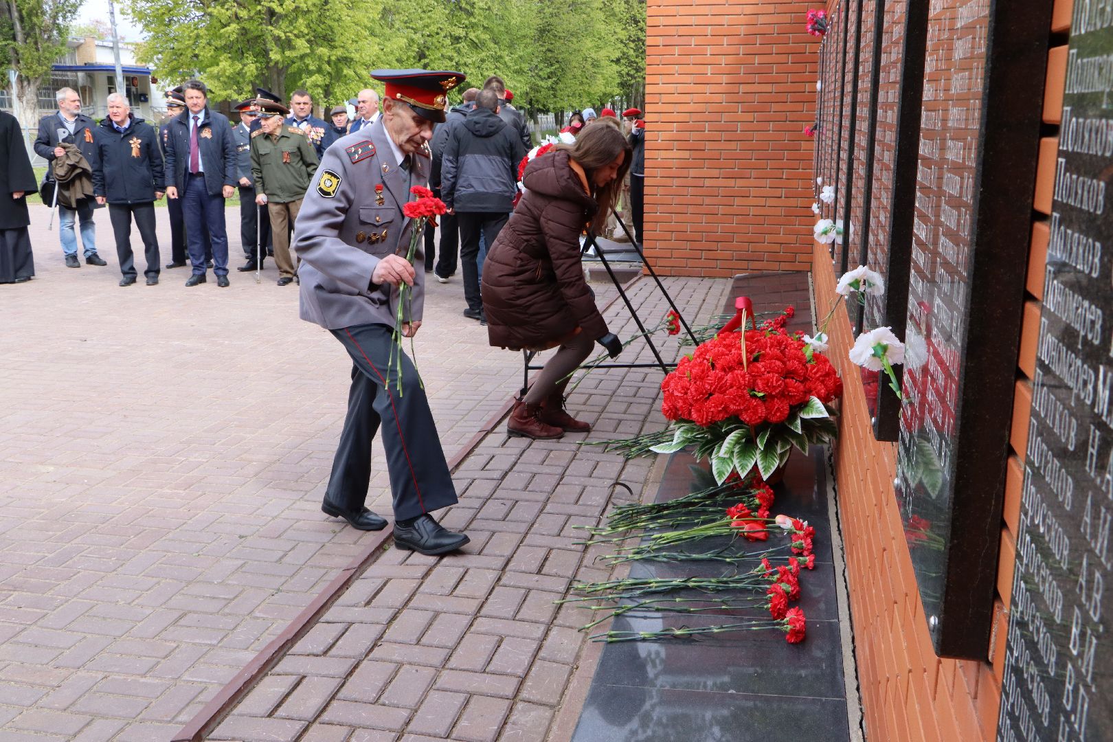 День Победы, 9 мая, Серебряные Пруды, Дмитриевский, возложение, глава, глава городского округа,