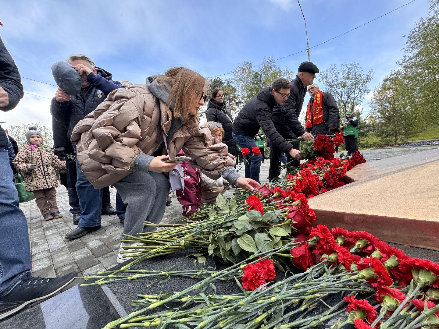 Одинцово, День Победы, Память павшим,