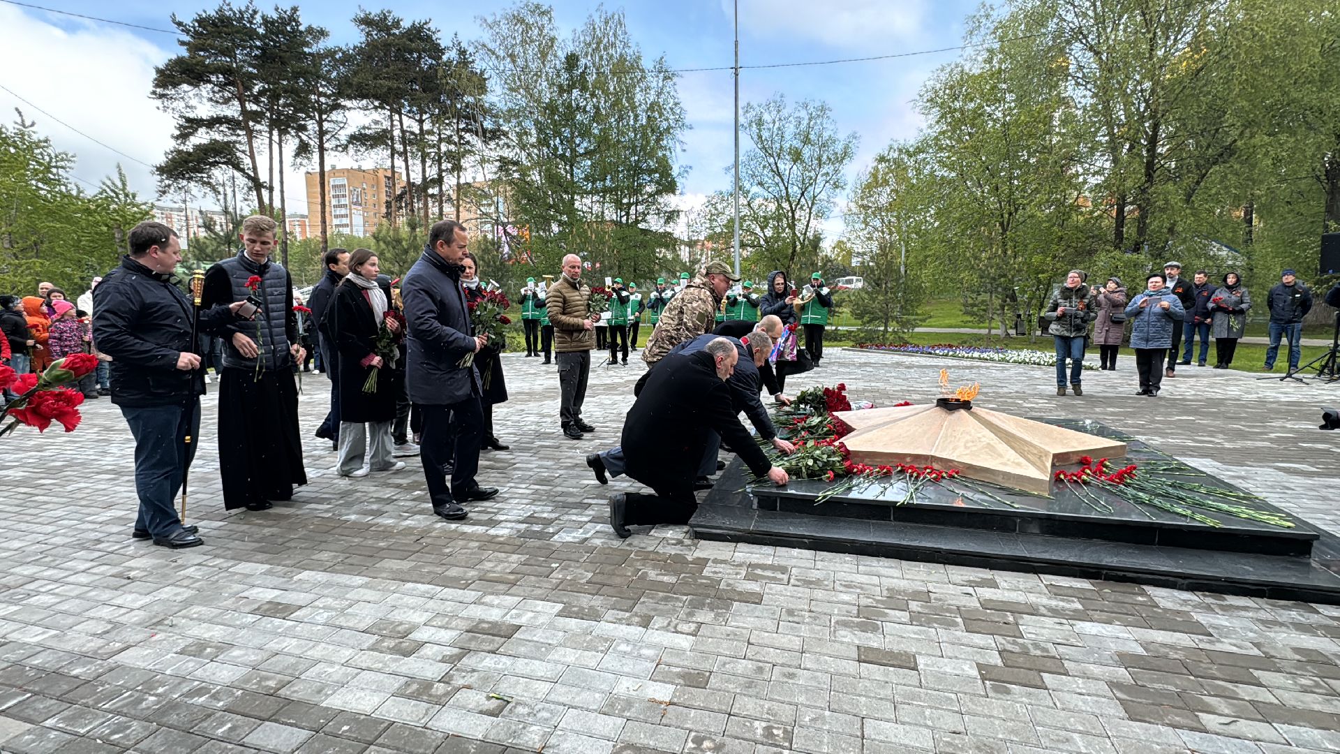 Одинцово, День Победы, Память павшим,