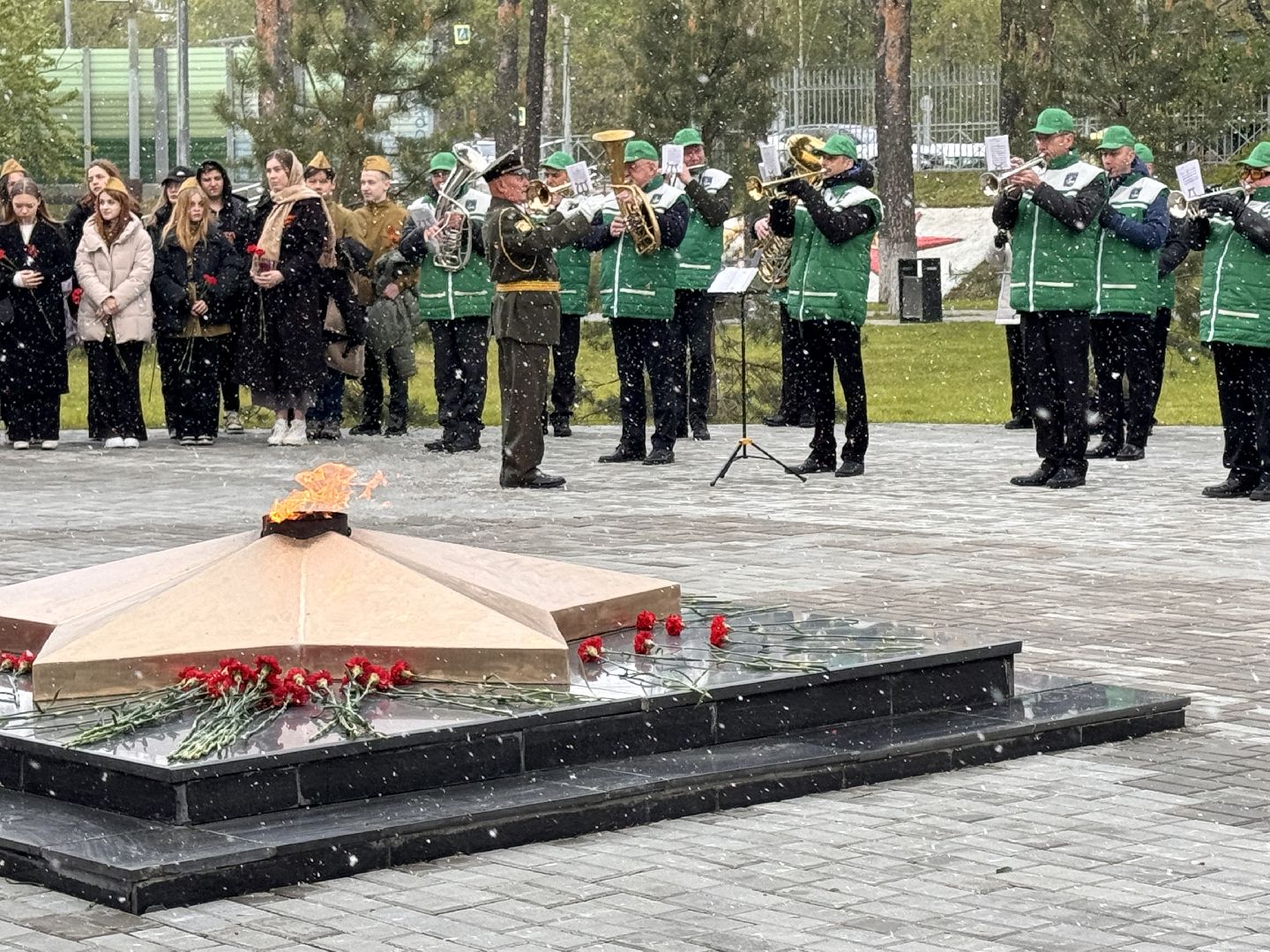 Одинцово, День Победы, Память павшим,