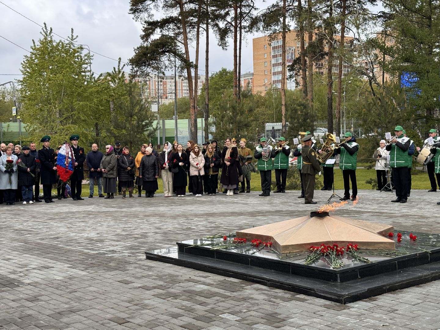 Одинцово, День Победы, Память павшим,