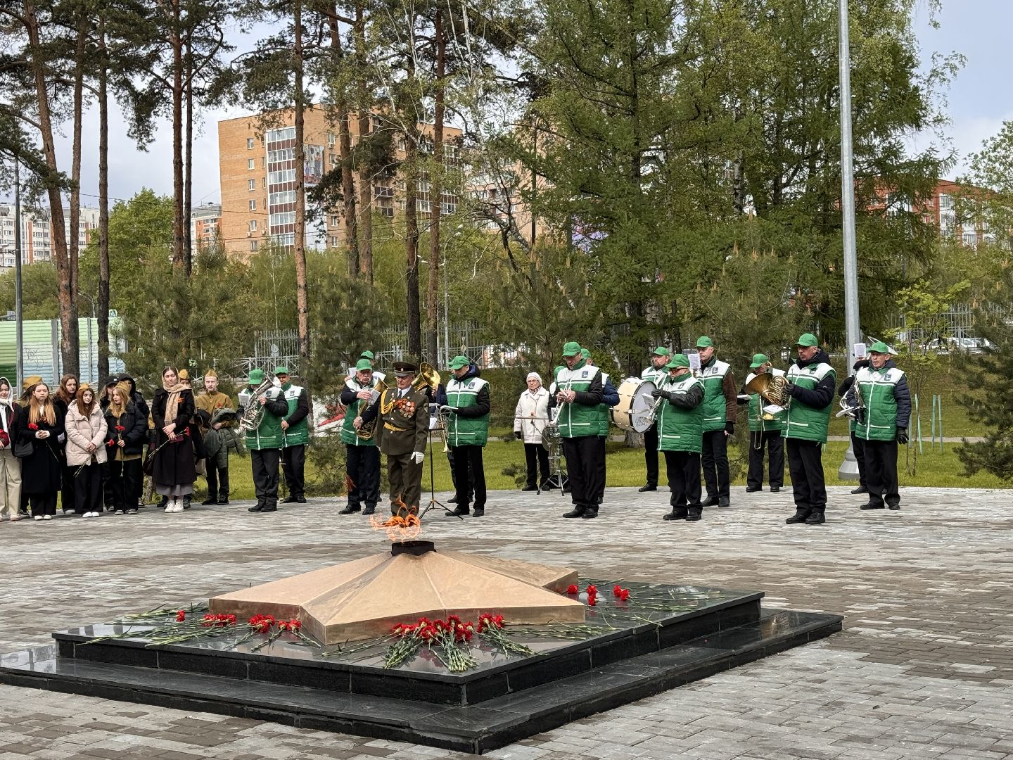 Одинцово, День Победы, Память павшим,