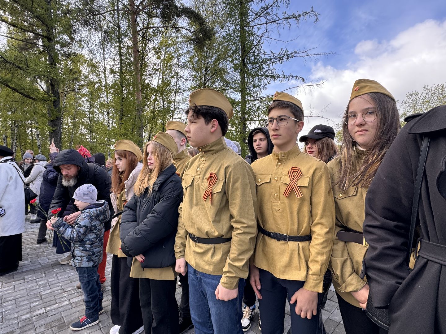 Одинцово, День Победы, Память павшим,