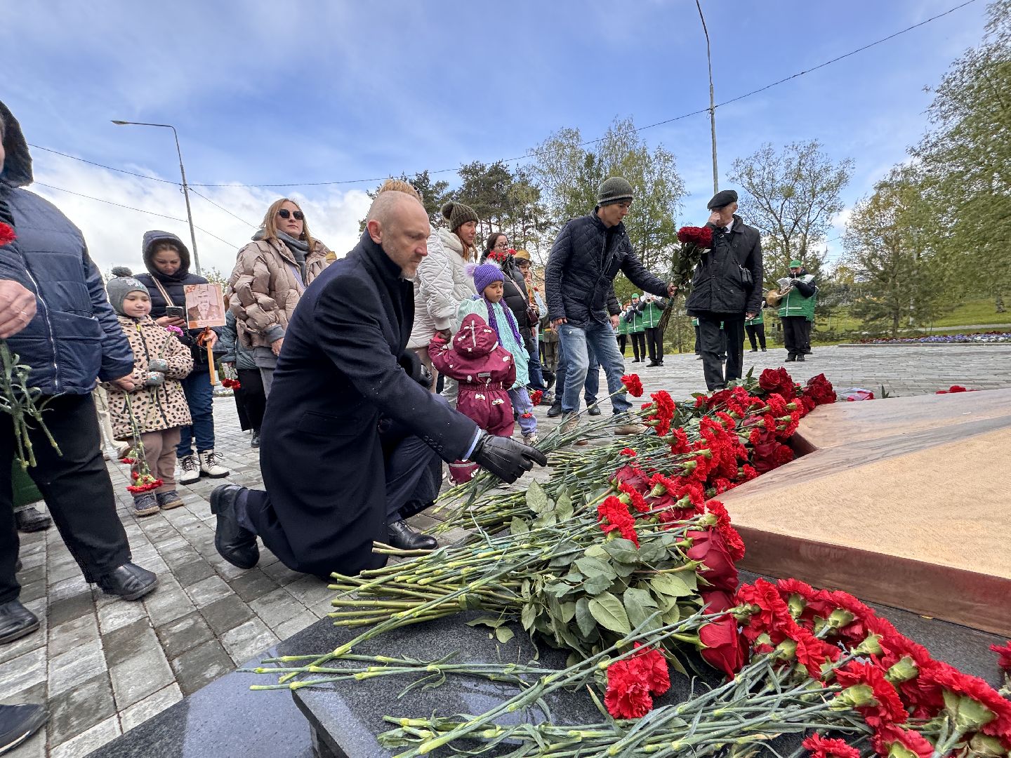 Одинцово, День Победы, Память павшим,