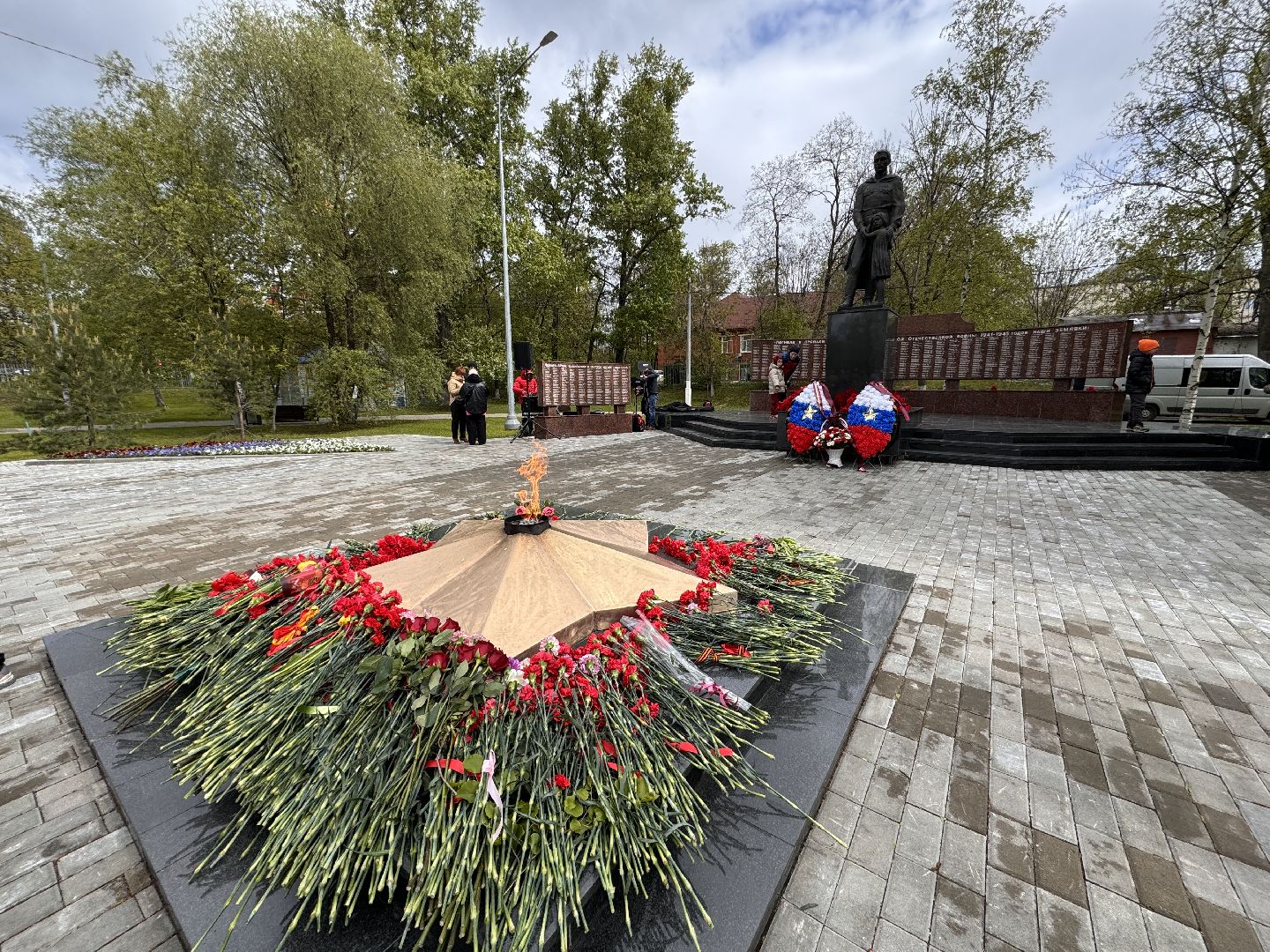 Одинцово, День Победы, Память павшим,