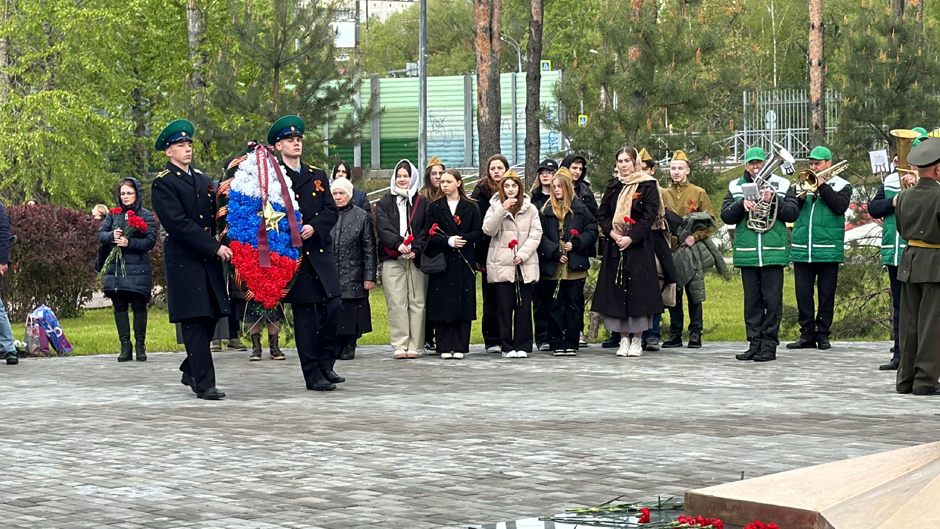 Одинцово, День Победы, Память павшим,