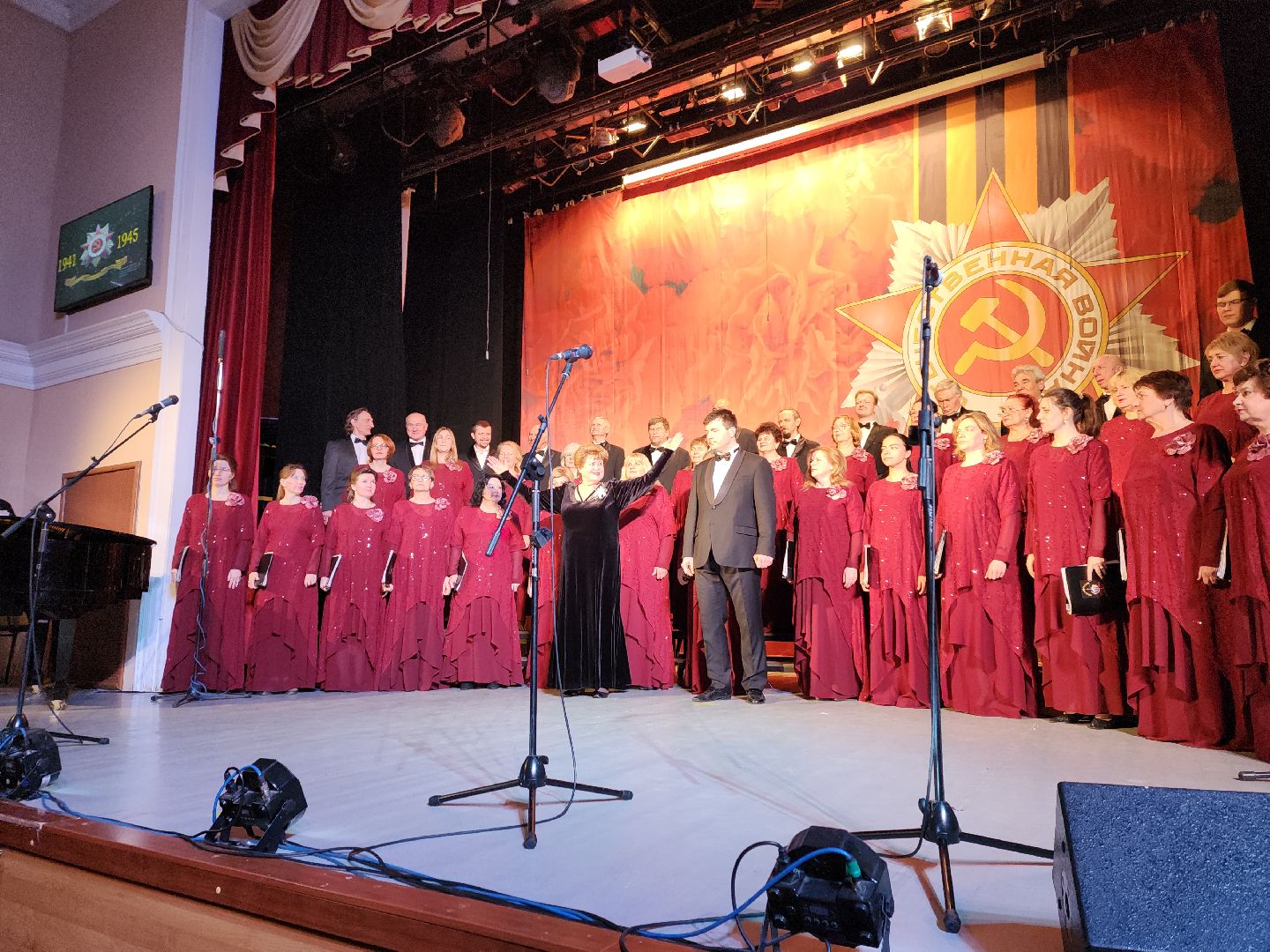 пушкино, концерт, день победы, хор,