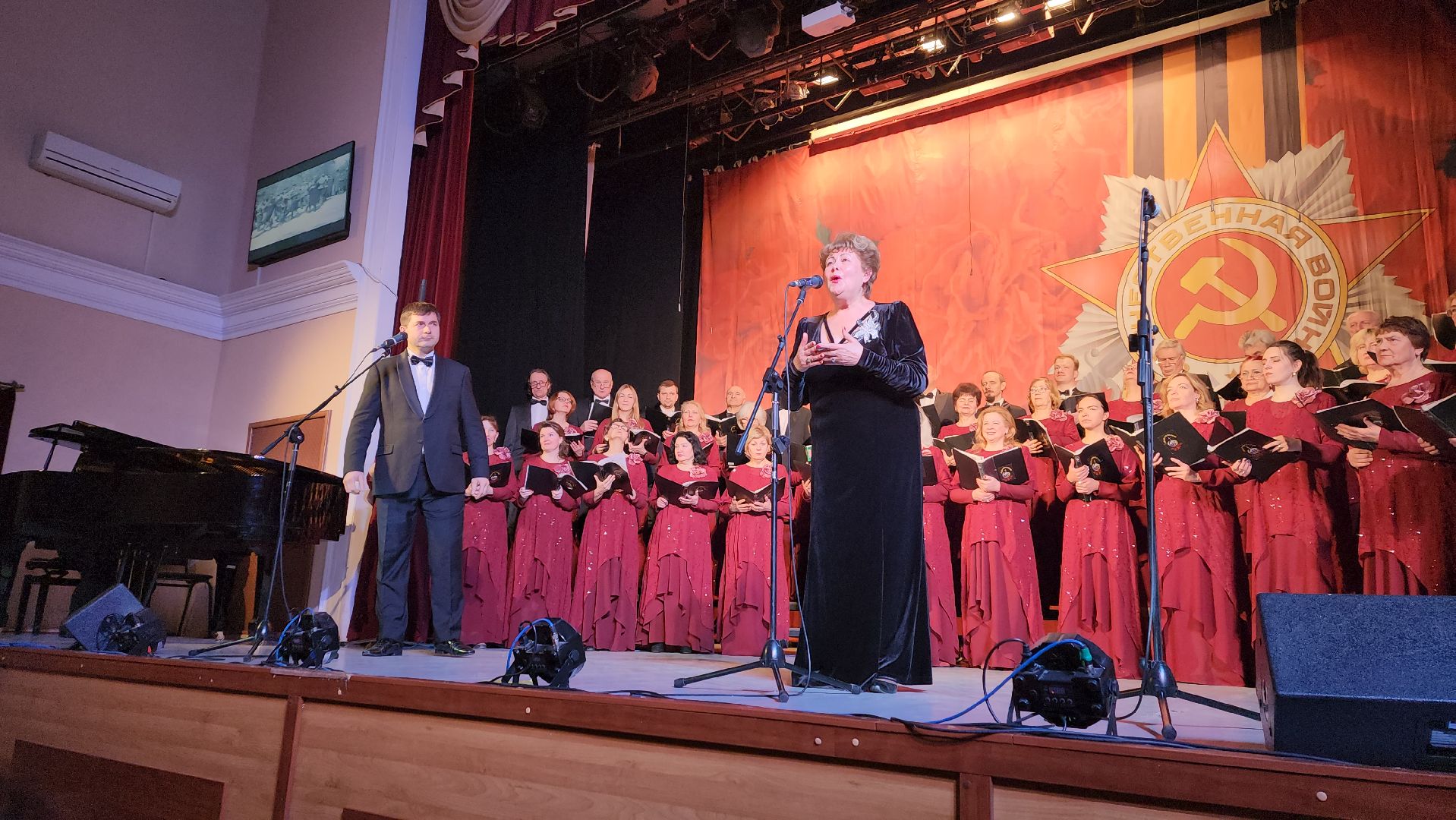 пушкино, концерт, день победы, хор,