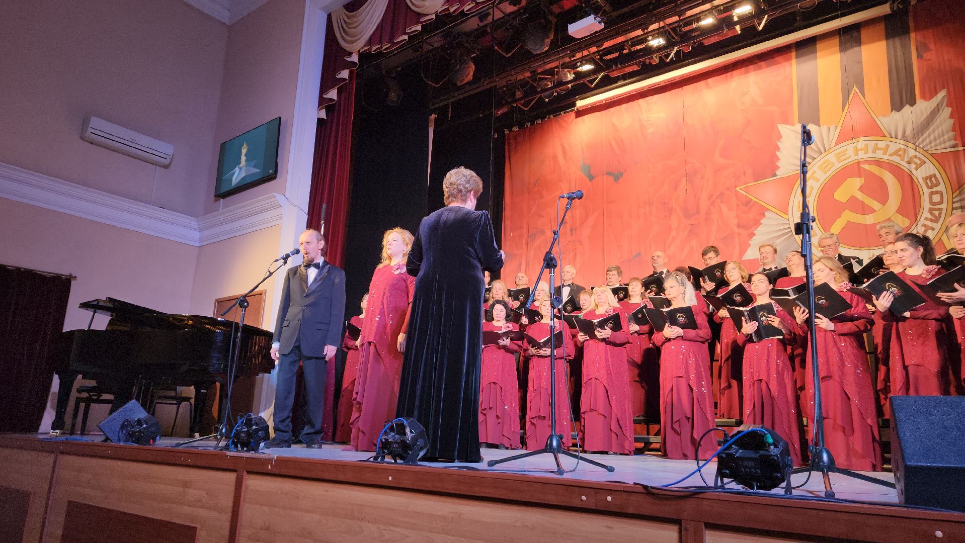 пушкино, концерт, день победы, хор,