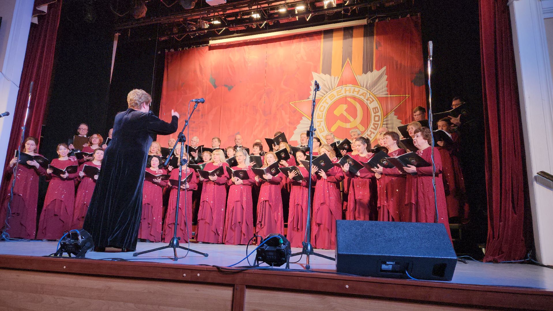 пушкино, концерт, день победы, хор,