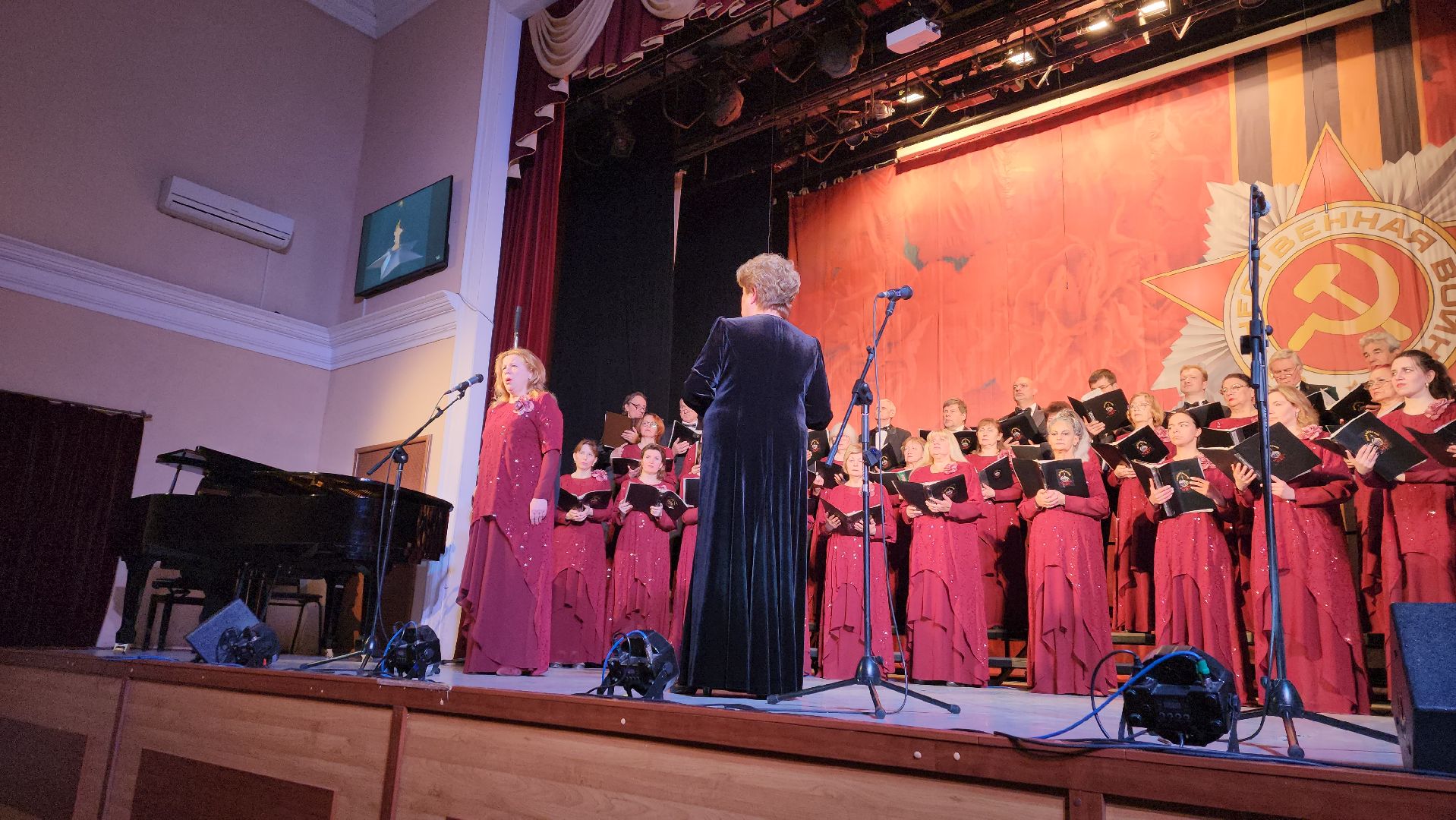 пушкино, концерт, день победы, хор,