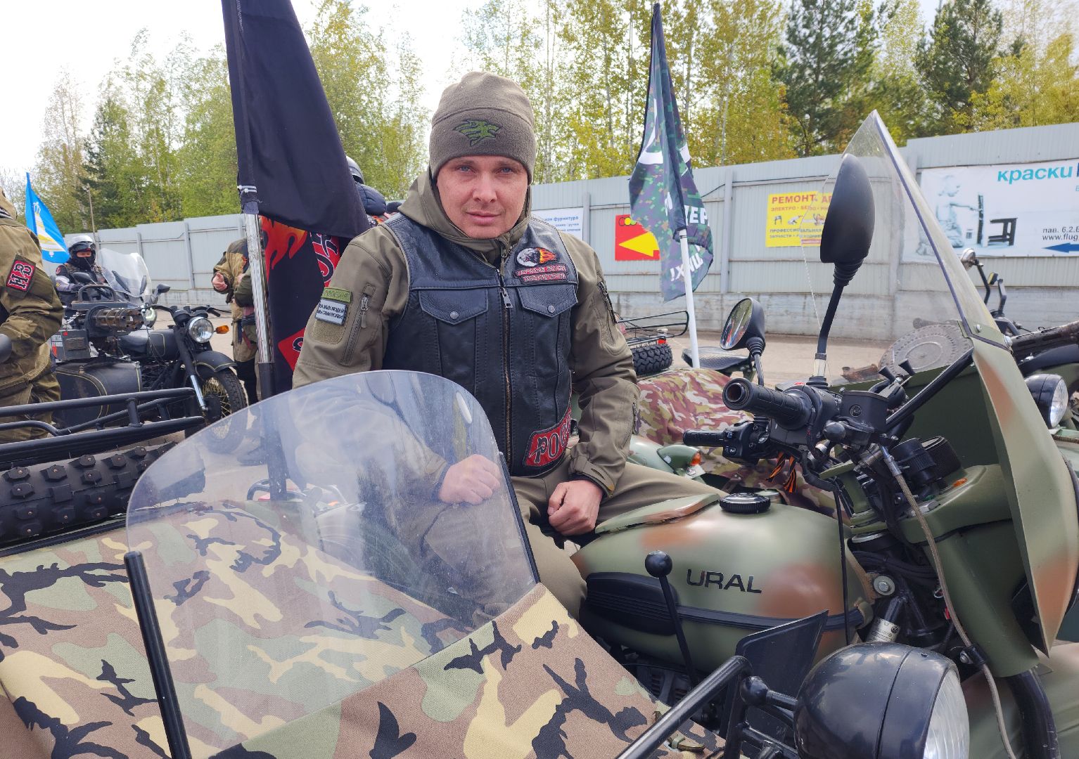 Звенигород, день победы, Акции, ночные волки, Мотосезон 2024,