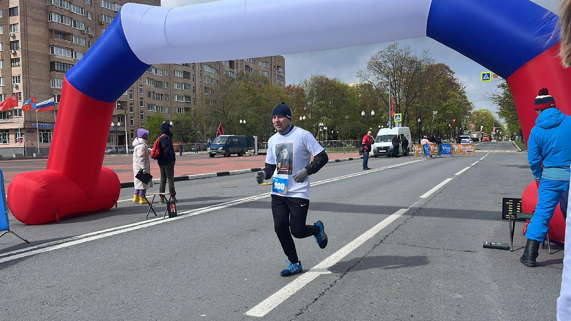 эстафета, эстафета памяти, бег, день победы, день победы в балашихе, 9 мая,