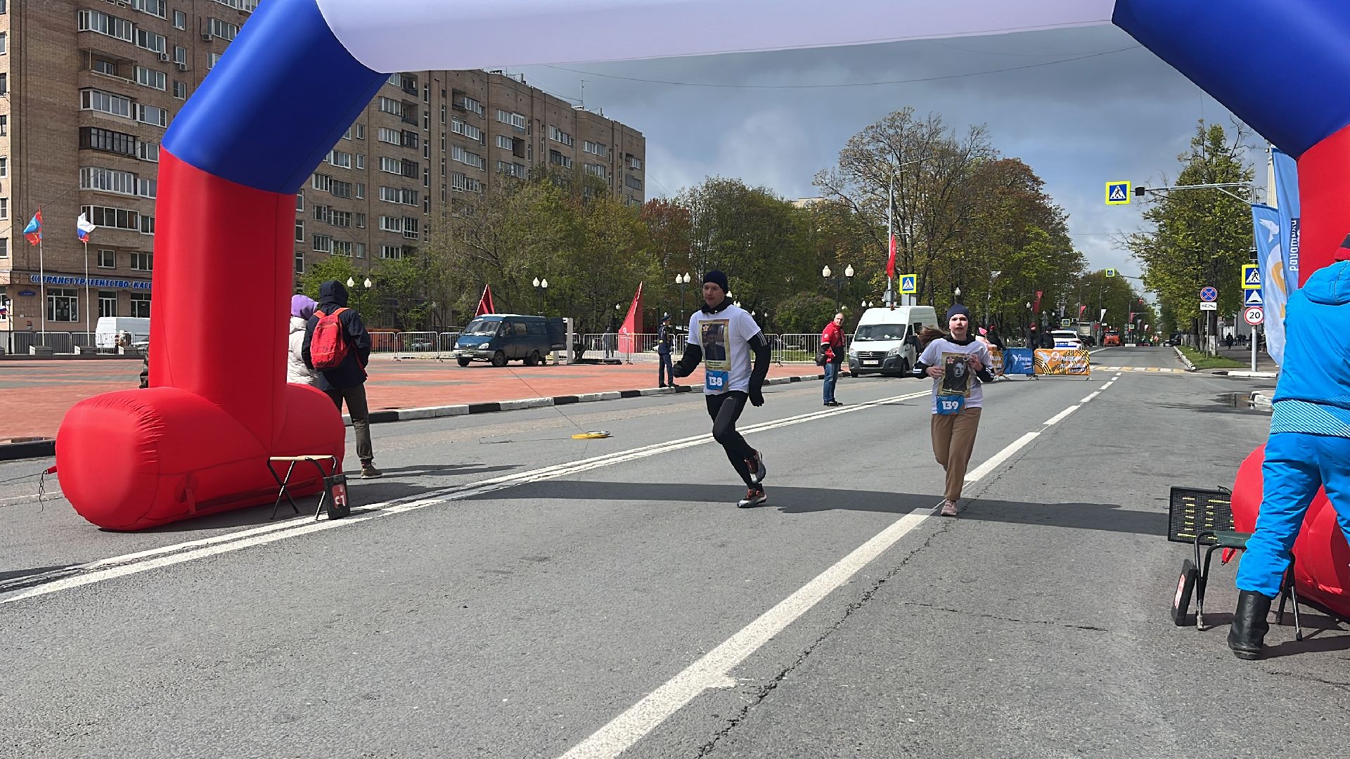 эстафета, эстафета памяти, бег, день победы, день победы в балашихе, 9 мая,