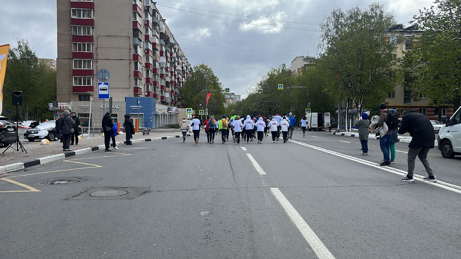 эстафета, эстафета памяти, бег, день победы, день победы в балашихе, 9 мая,