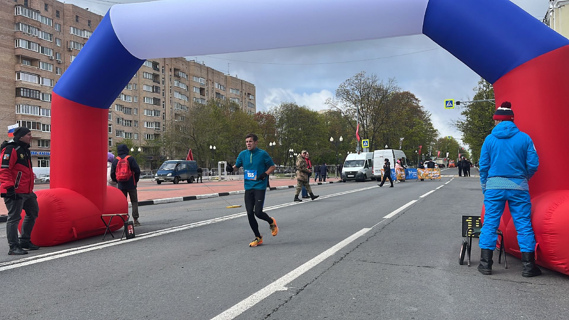 эстафета, эстафета памяти, бег, день победы, день победы в балашихе, 9 мая,