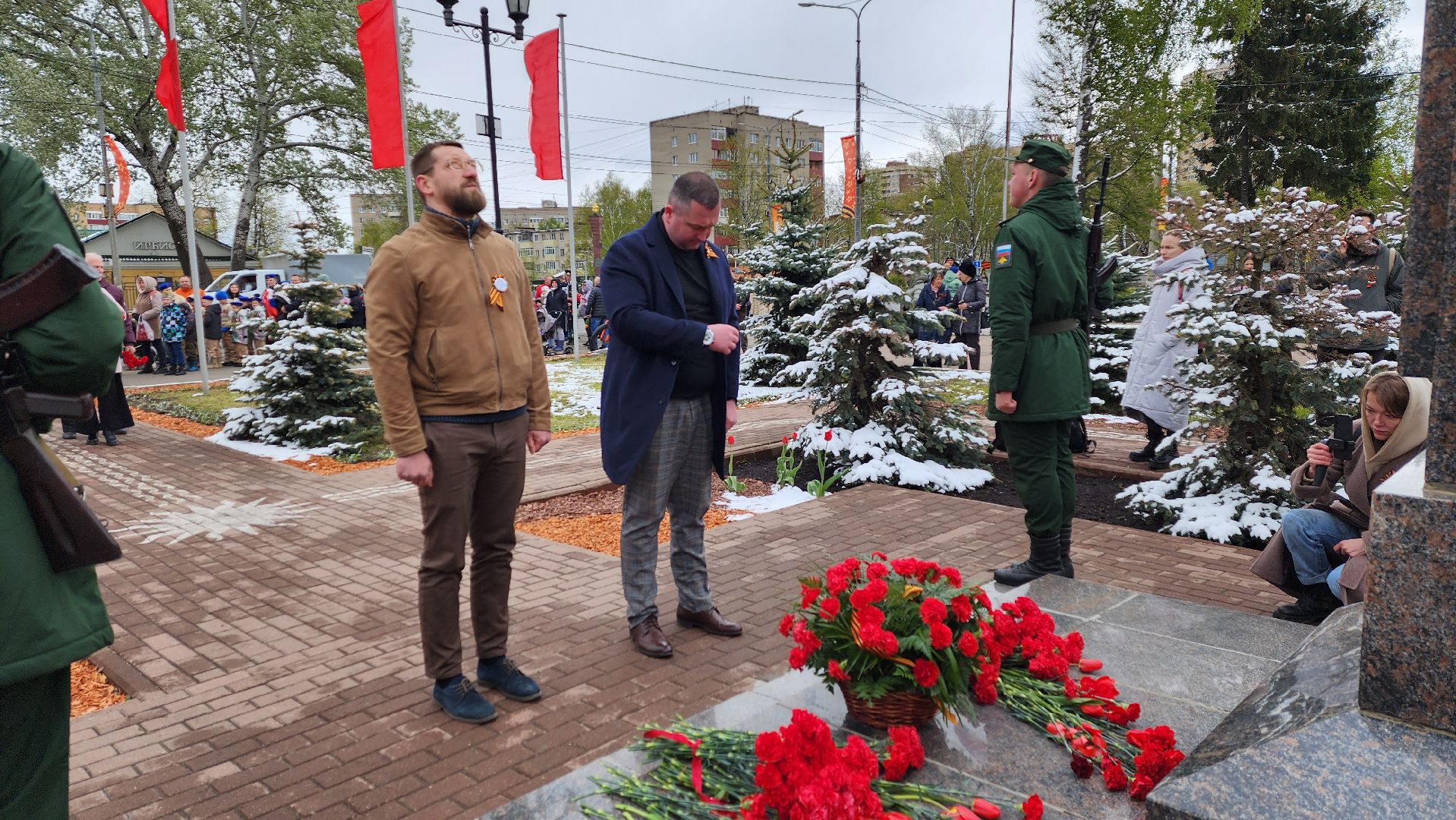 Солнечногорск, 9 мая, День Победы, Советская площадь,